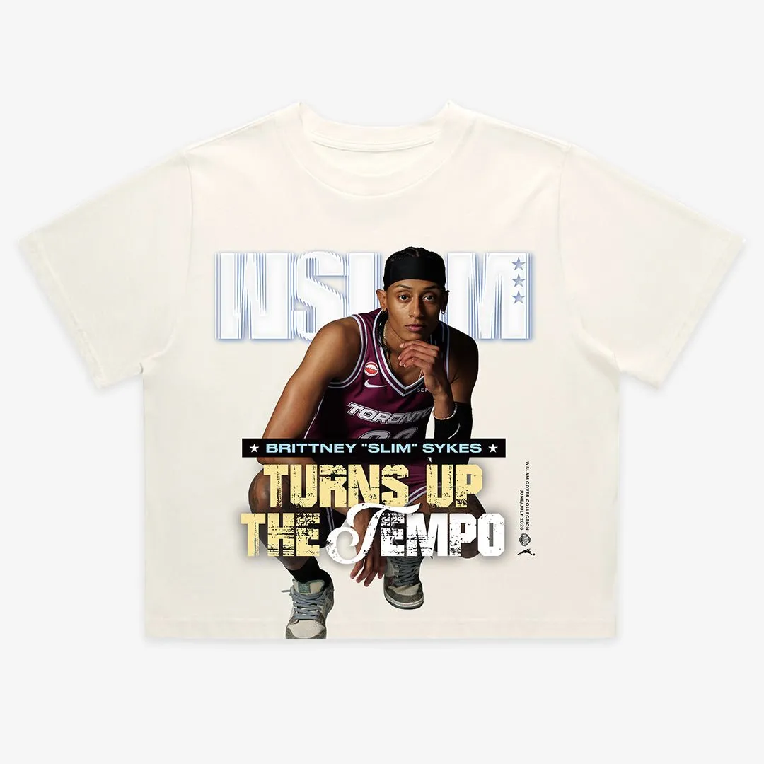 SLAM Crop Cover Tee - Brittney Sykes (SLAM 262) sold by SLAM Goods product image thumbnail 2