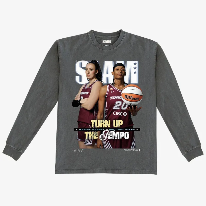 SLAM Cover L/S Tee - Marina Mabrey + Brittney Sykes (SLAM 262) made by Slam