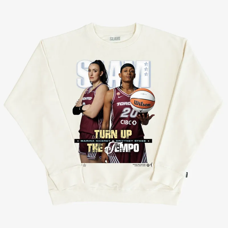 SLAM Cover Crewneck - Marina Mabrey + Brittney Sykes (SLAM 262) made by Slam