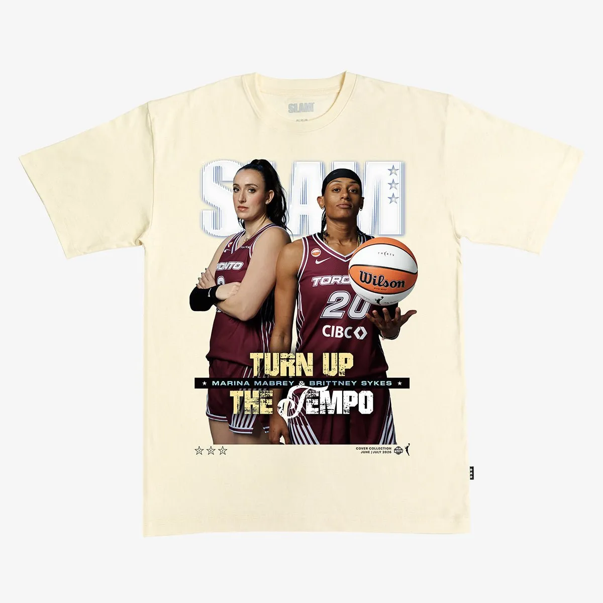 SLAM Cover Tee - Marina Mabrey + Brittney Sykes (SLAM 262) sold by SLAM Goods product image thumbnail 3