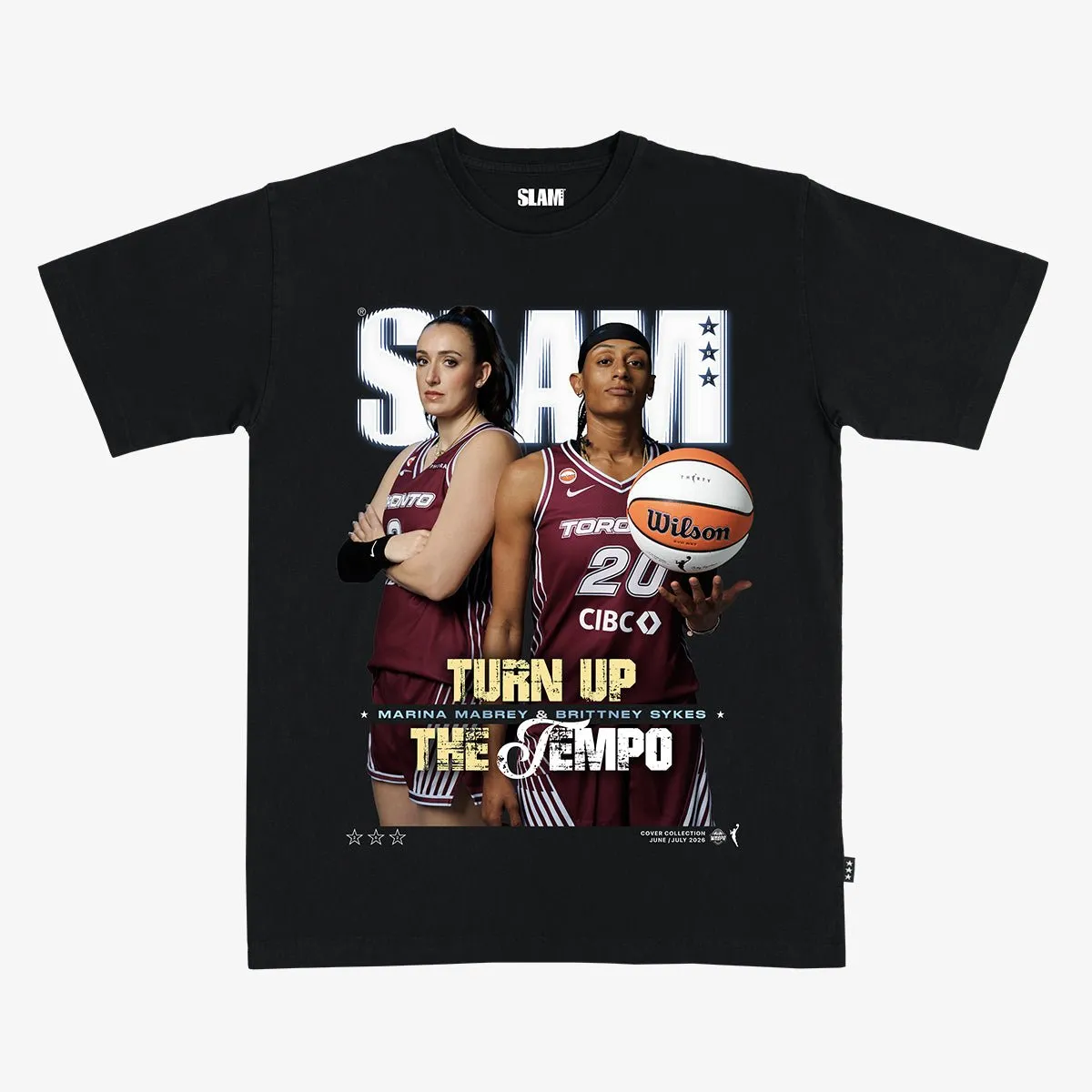 SLAM Cover Tee - Marina Mabrey + Brittney Sykes (SLAM 262) sold by SLAM Goods product image thumbnail 2