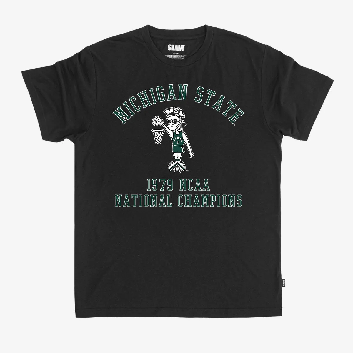 Michigan State Dunking Sparty '79 Tee sold by SLAM Goods