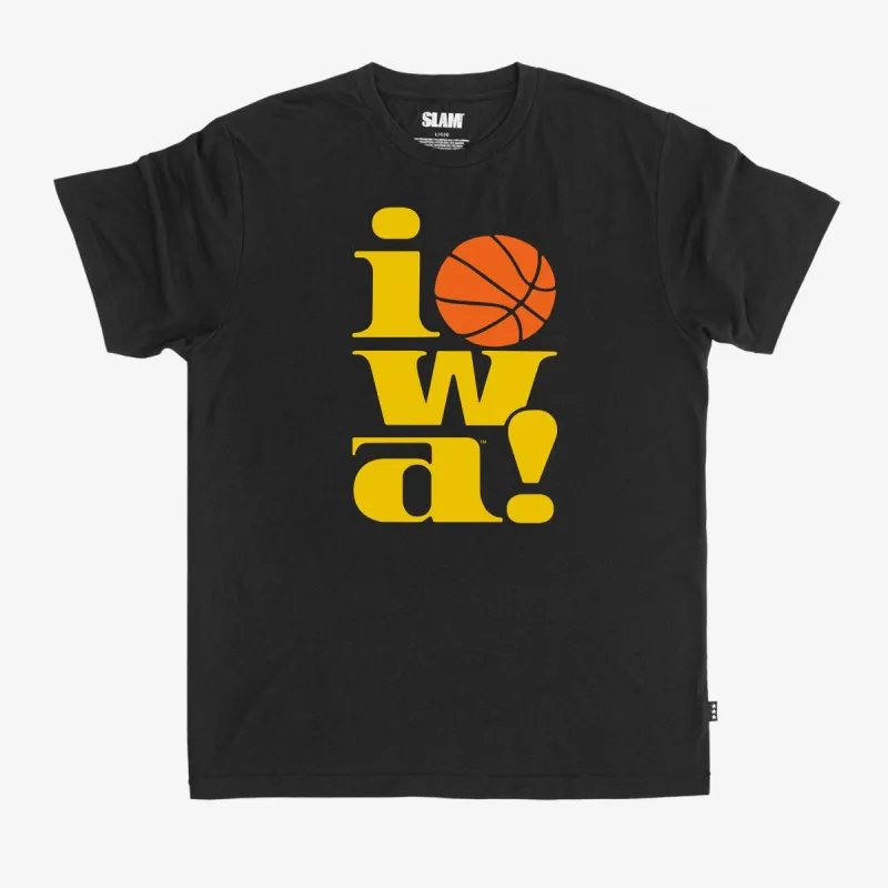 Iowa Basketball Heritage Tee made by Slam