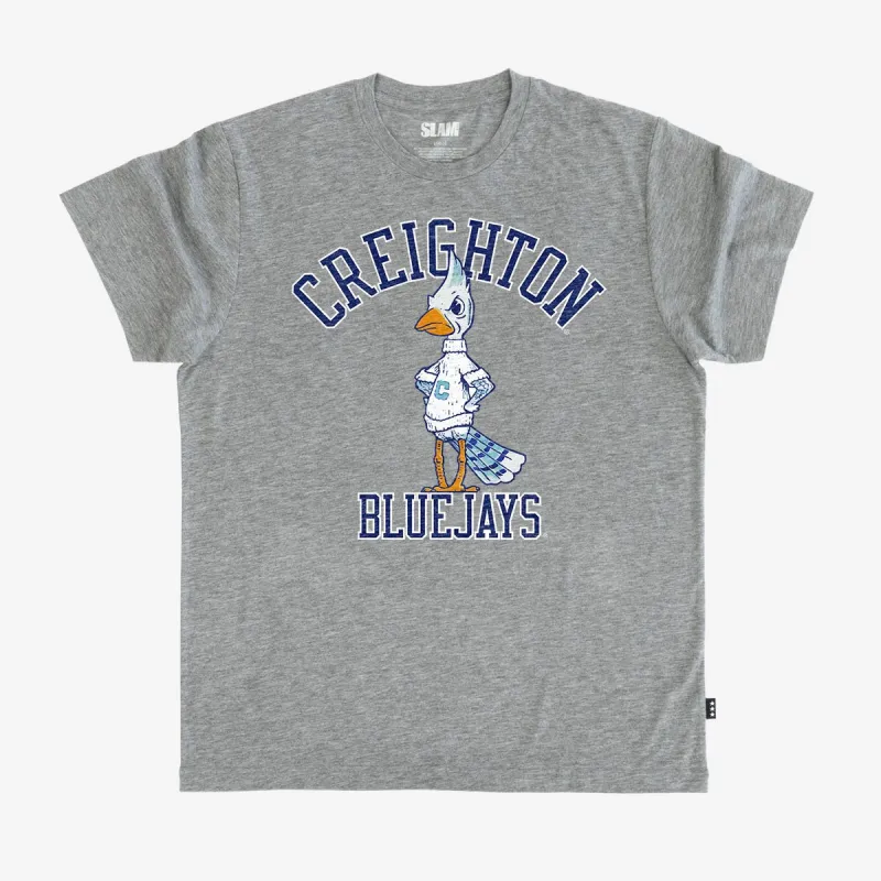 Creighton Retro Logo Heritage Tee made by Slam