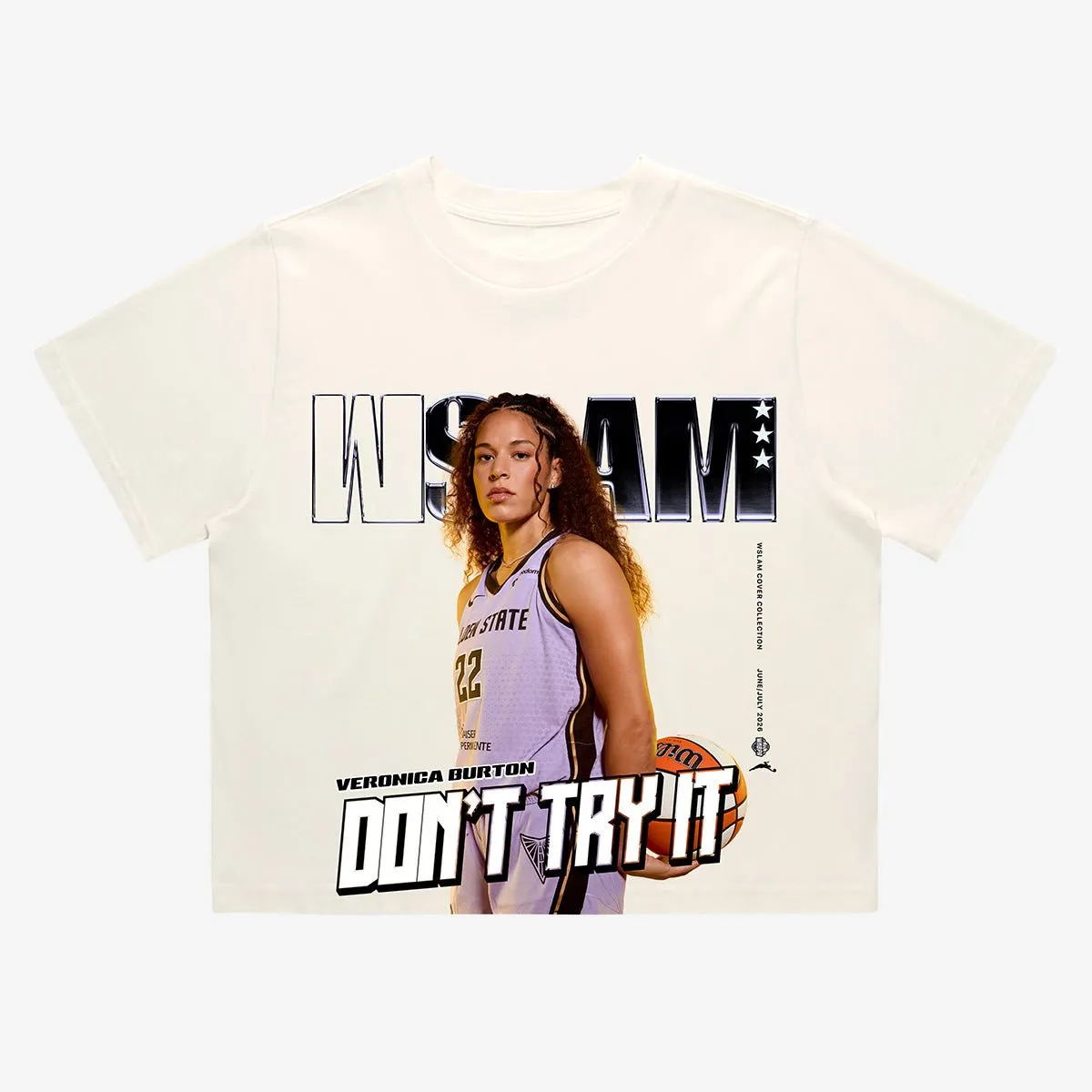 WSLAM Crop Cover Tee - Veronica Burton (SLAM 262) sold by SLAM Goods product image thumbnail 2