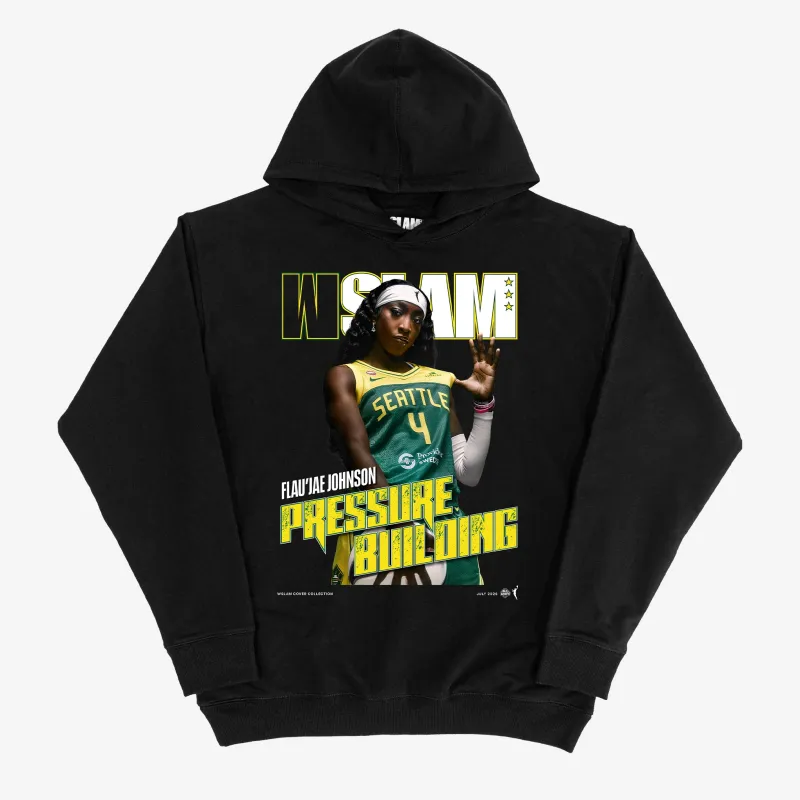 WSLAM Cover Hoodie - Flau'jae Johnson (Seattle Storm) made by Slam