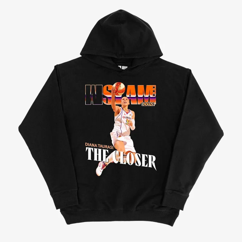 WSLAM Court Origins Cover Hoodie - Diana Taurasi (Mercury Icons) made by Slam