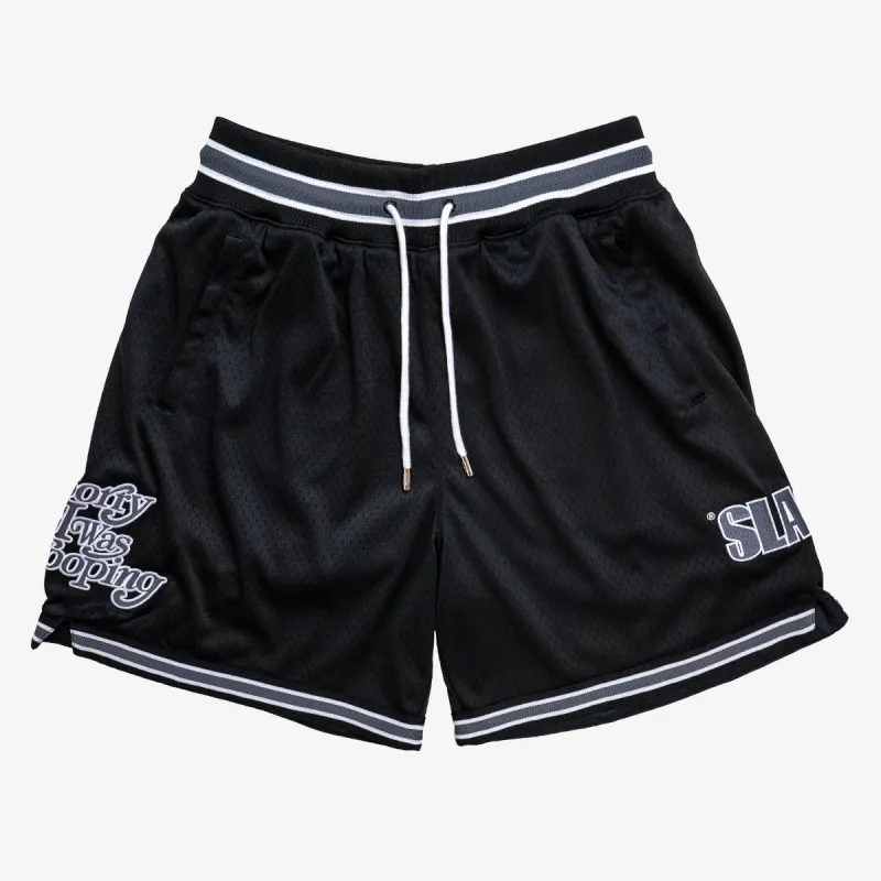 SLAM x Seen Sorry I Was Hooping Legacy Shorts made by Slam