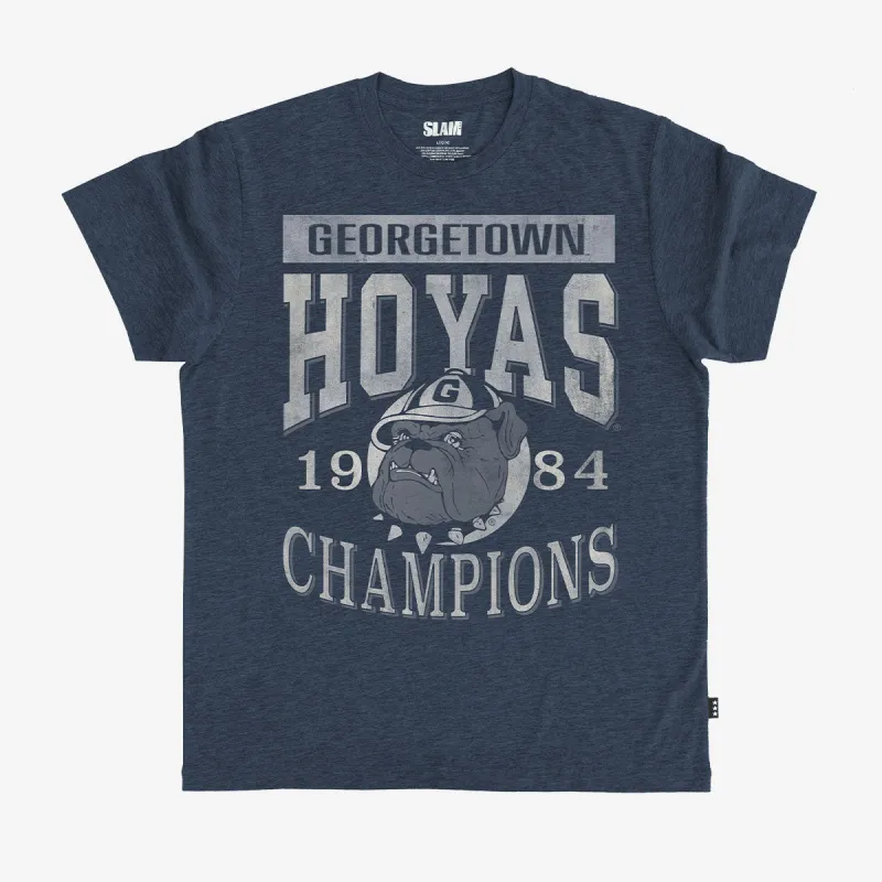 Georgetown '84 Champions Heritage Tee made by Slam