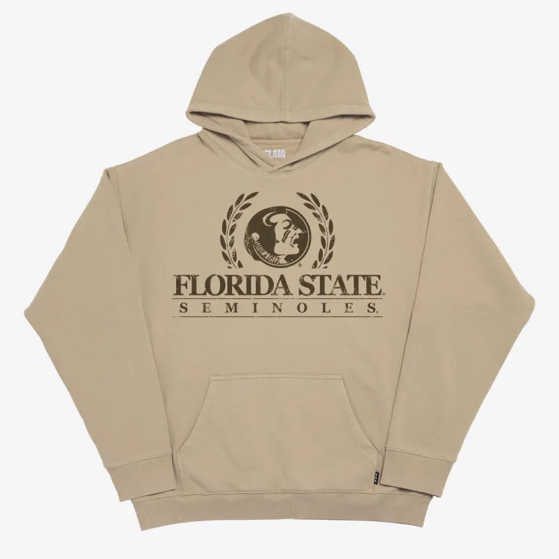 Florida State Crest Washed Hoodie made by Slam