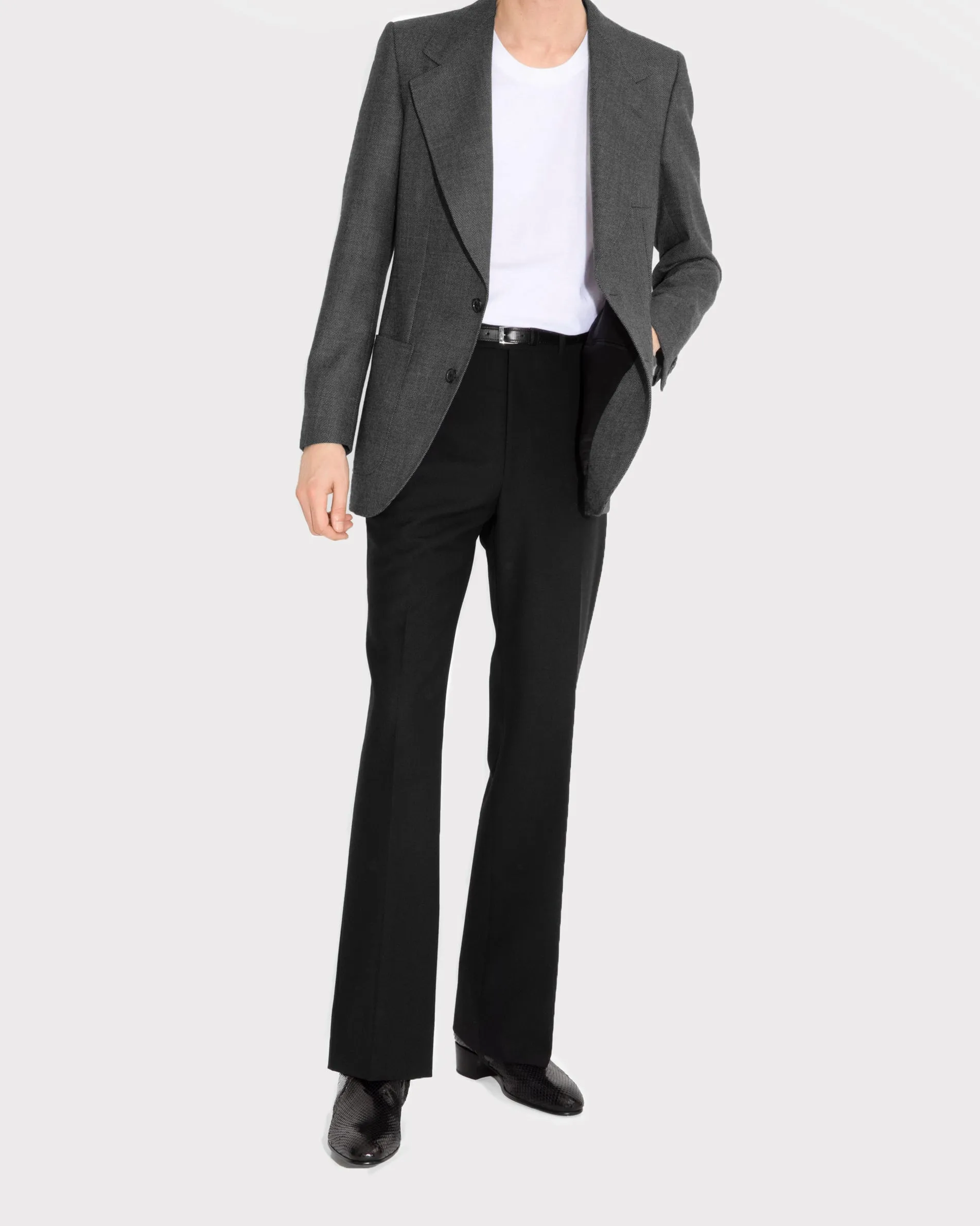 T-SHIRT IN COTTON JERSEY - WHITE sold by Husbands Paris product image thumbnail 4