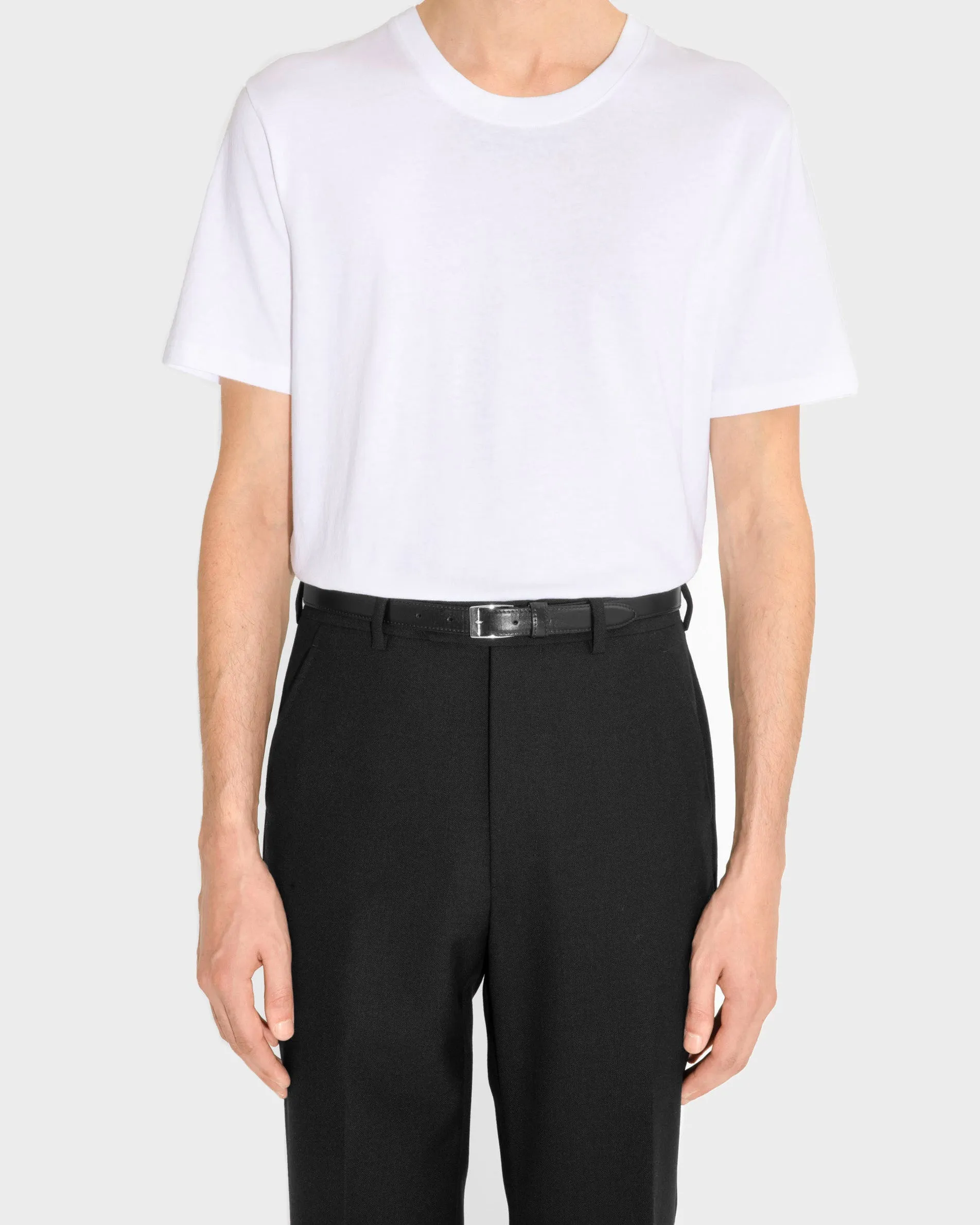 T-SHIRT IN COTTON JERSEY - WHITE sold by Husbands Paris