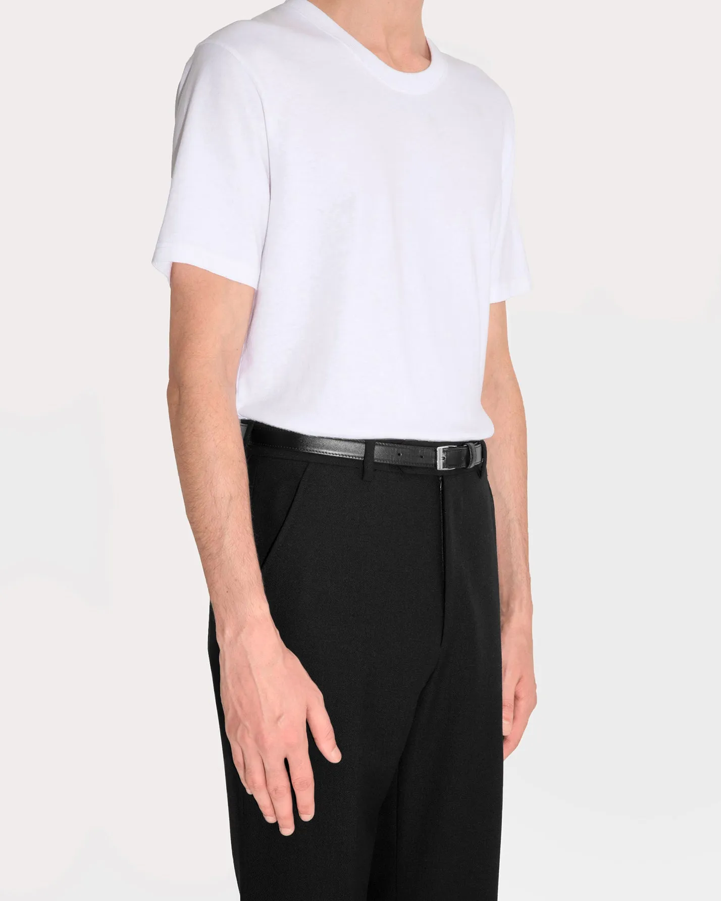 T-SHIRT IN COTTON JERSEY - WHITE sold by Husbands Paris product image thumbnail 2