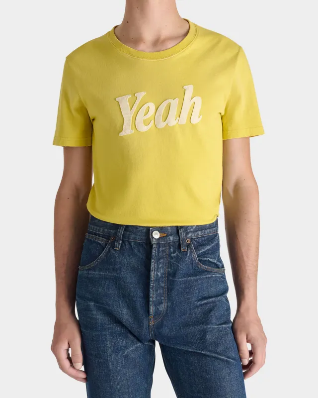 GRAPHIC T-SHIRT IN COTTON JERSEY - SUNFLOWER made by Husbands Paris