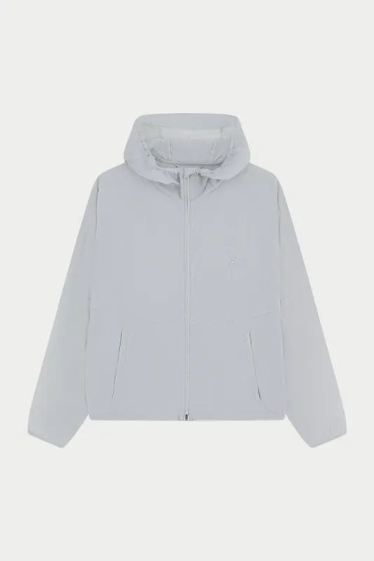 TRANSLUCENT WINDBREAKER - WHITE sold by The Couture Club