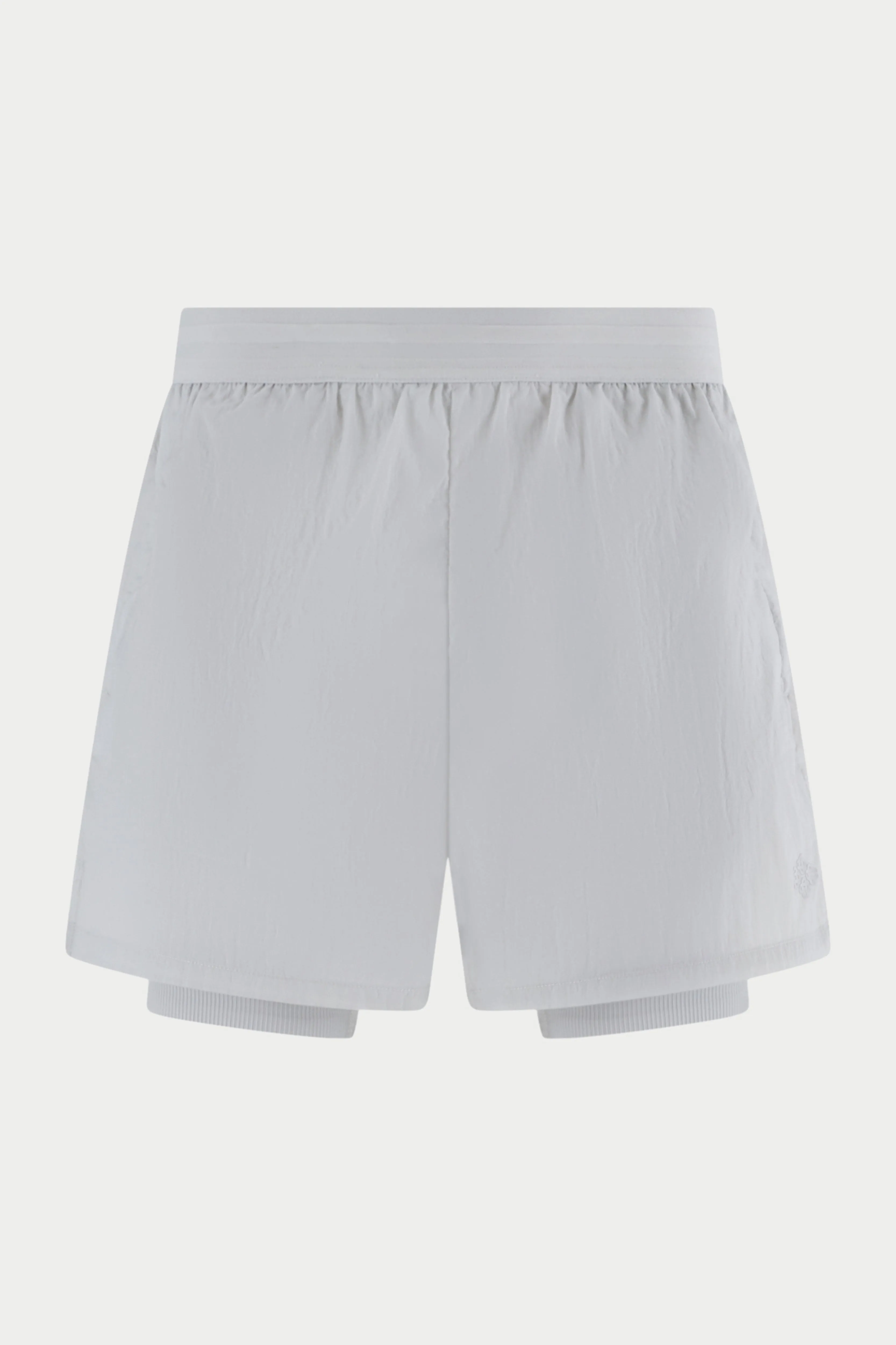 2-1 TRANSLUCENT RUN SHORT - WHITE sold by The Couture Club