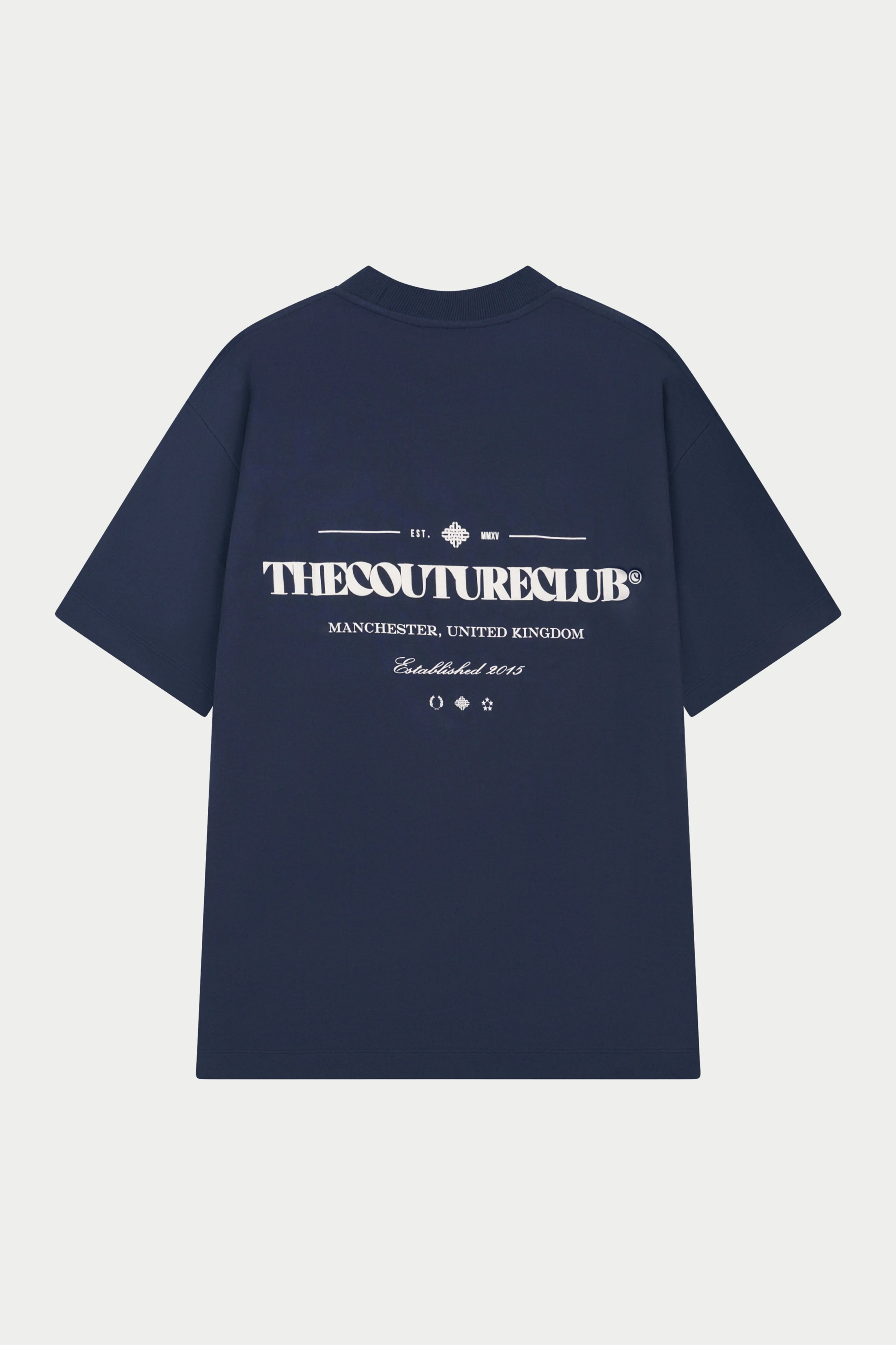 COPYRIGHT MULTI GRAPHIC T-SHIRT - DARK NAVY sold by The Couture Club