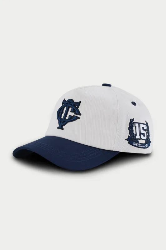 MONOGRAM WORLD SERIES CAP - NAVY sold by The Couture Club