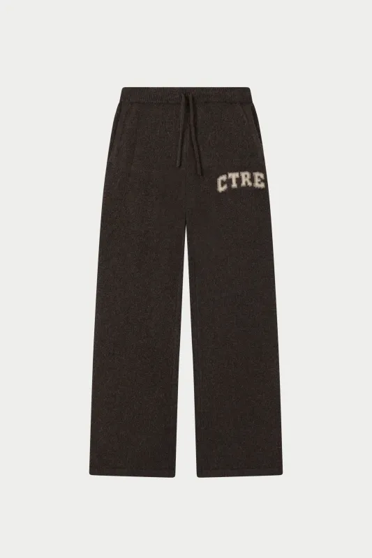 CTRE KNITTED JOGGERS - BROWN sold by The Couture Club