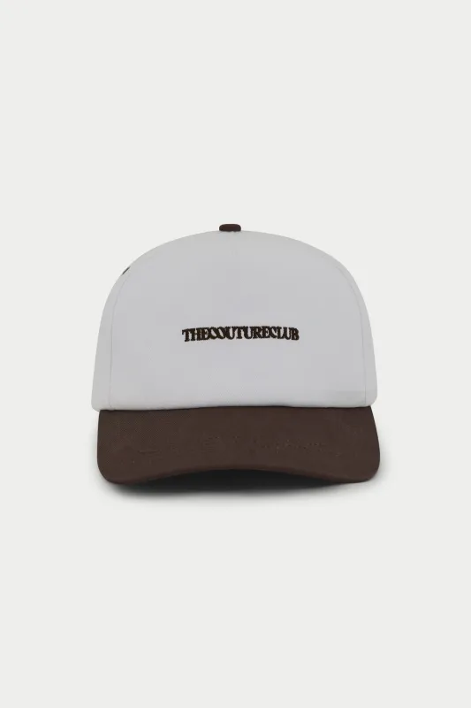 COPYRIGHT EMBROIDERED CAP - BROWN sold by The Couture Club