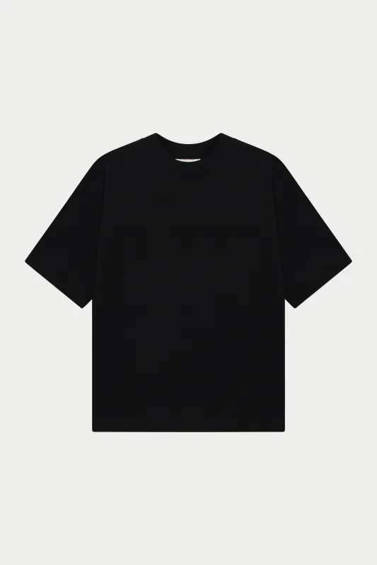HEAVYWEIGHT BLANK T-SHIRT - BLACK sold by The Couture Club