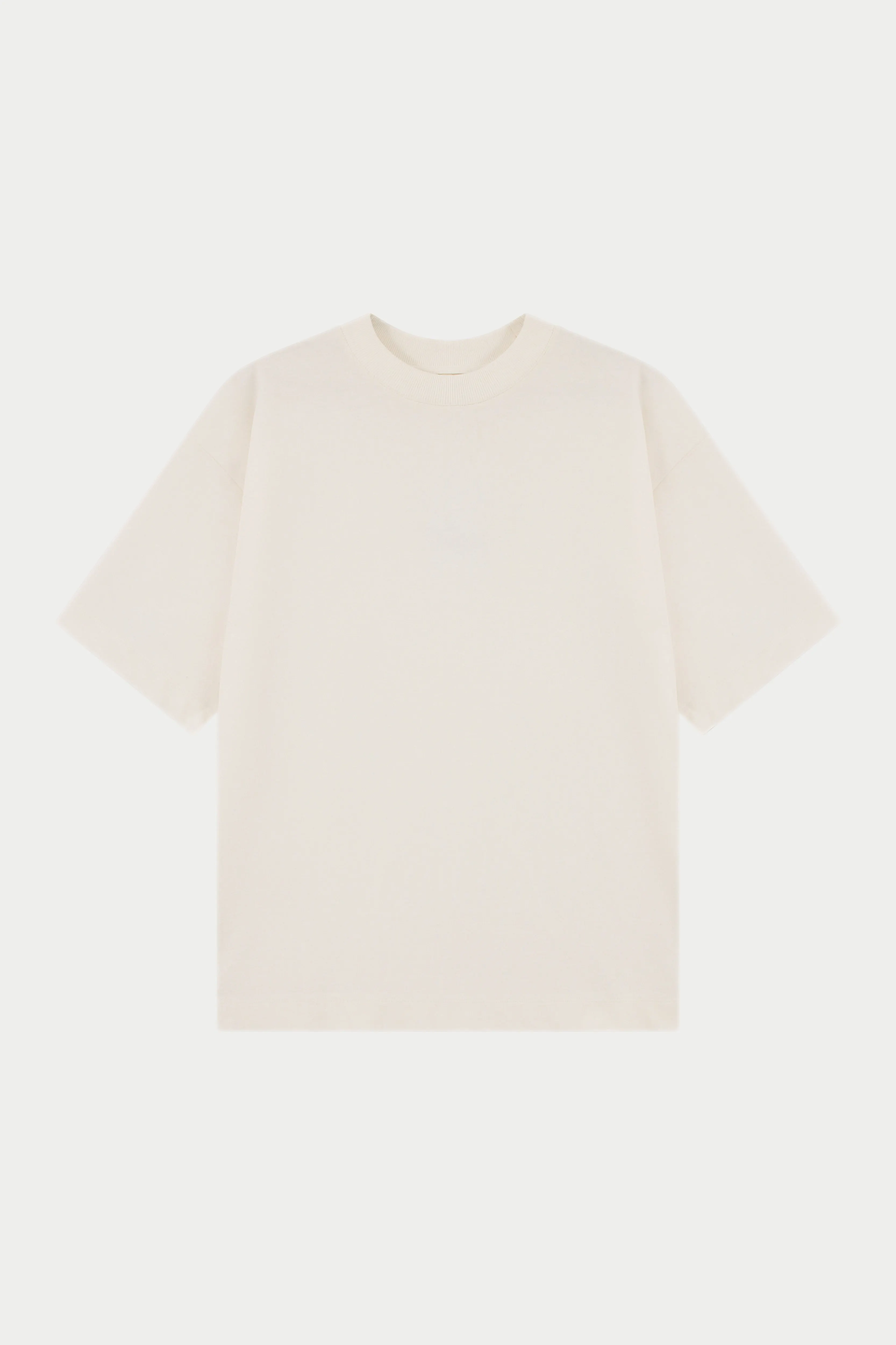 HEAVYWEIGHT BLANK T-SHIRT - OFF WHITE sold by The Couture Club