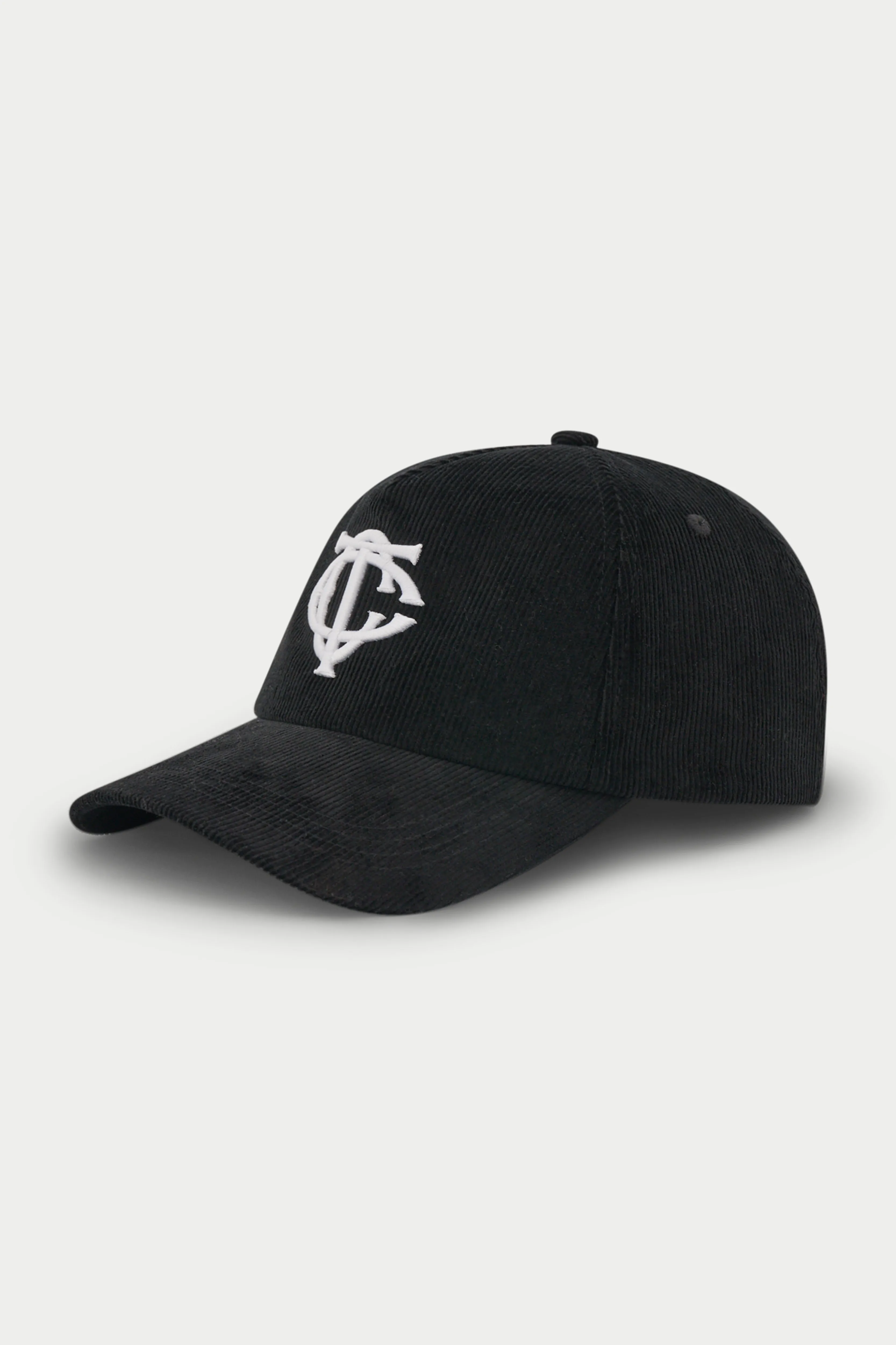 MONOGRAM CORD CAP - BLACK sold by The Couture Club product image thumbnail 3