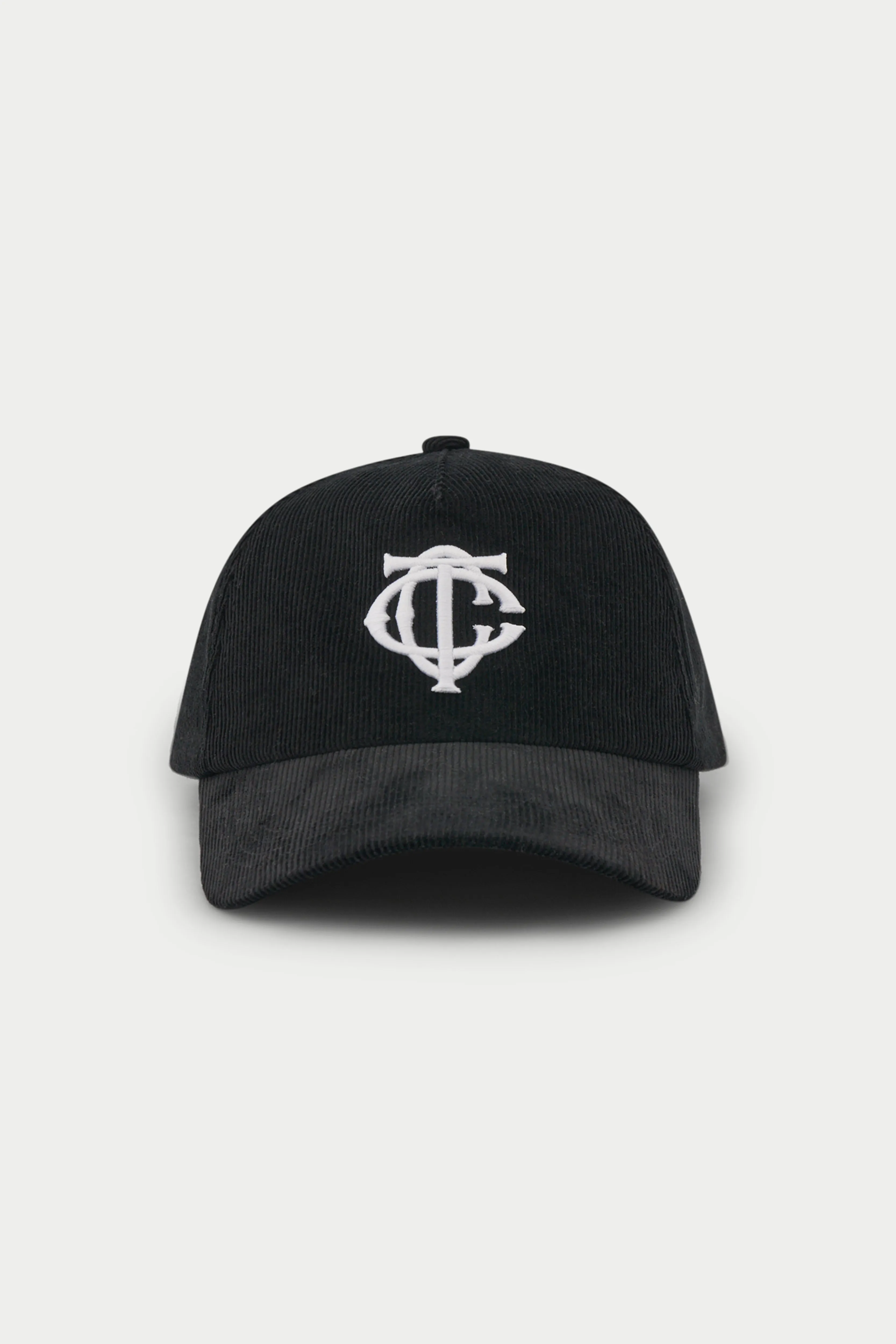 MONOGRAM CORD CAP - BLACK sold by The Couture Club