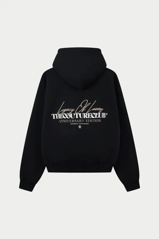 LEGACY OF LUXURY HOODIE - BLACK sold by The Couture Club