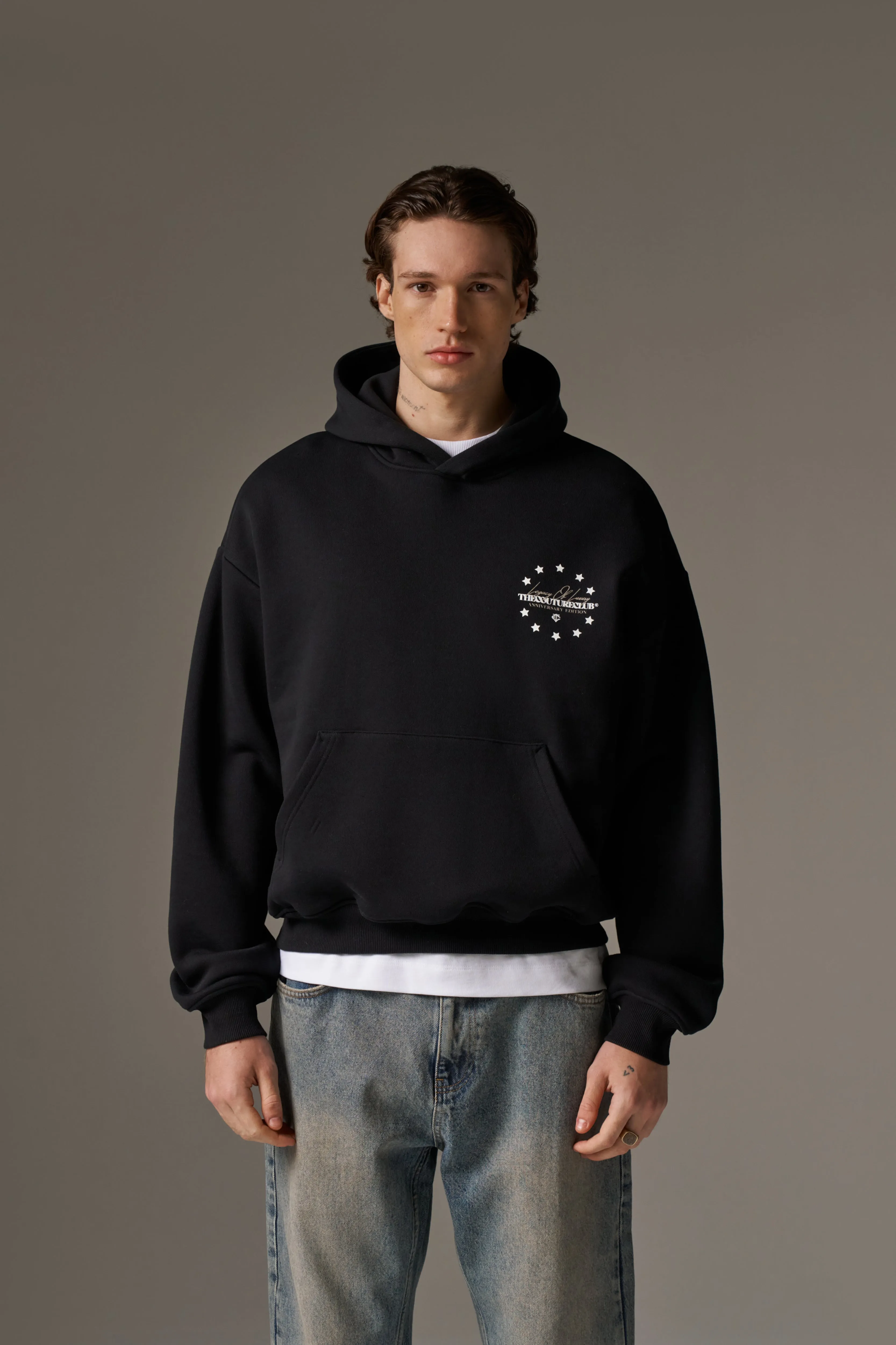 LEGACY OF LUXURY HOODIE - BLACK sold by The Couture Club product image thumbnail 2