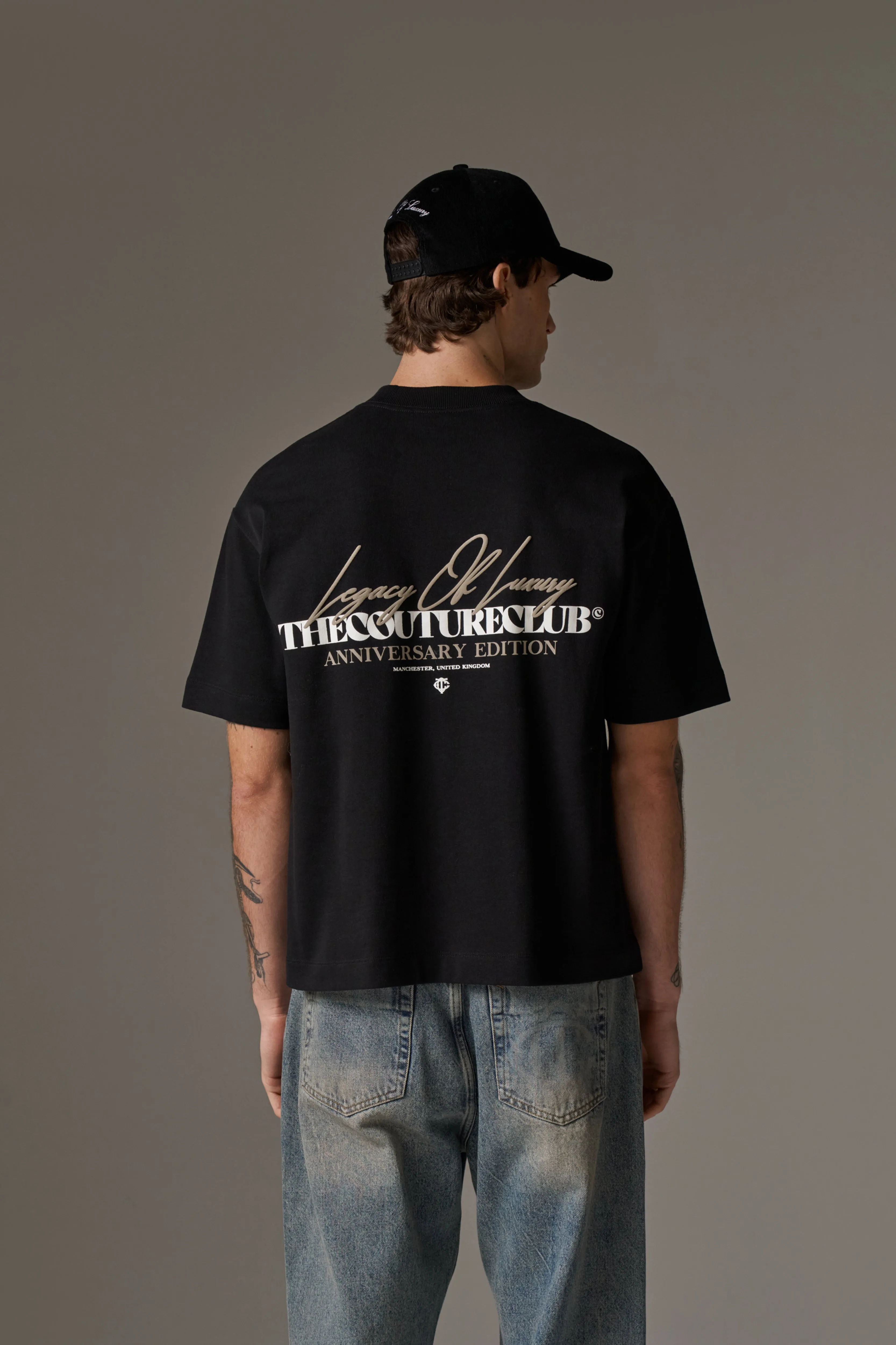 LEGACY OF LUXURY T-SHIRT - BLACK sold by The Couture Club product image thumbnail 3