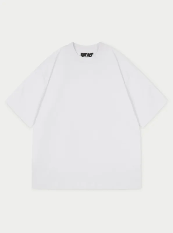 SUPER HEAVYWEIGHT BLANK T-SHIRT - WHITE sold by The Couture Club