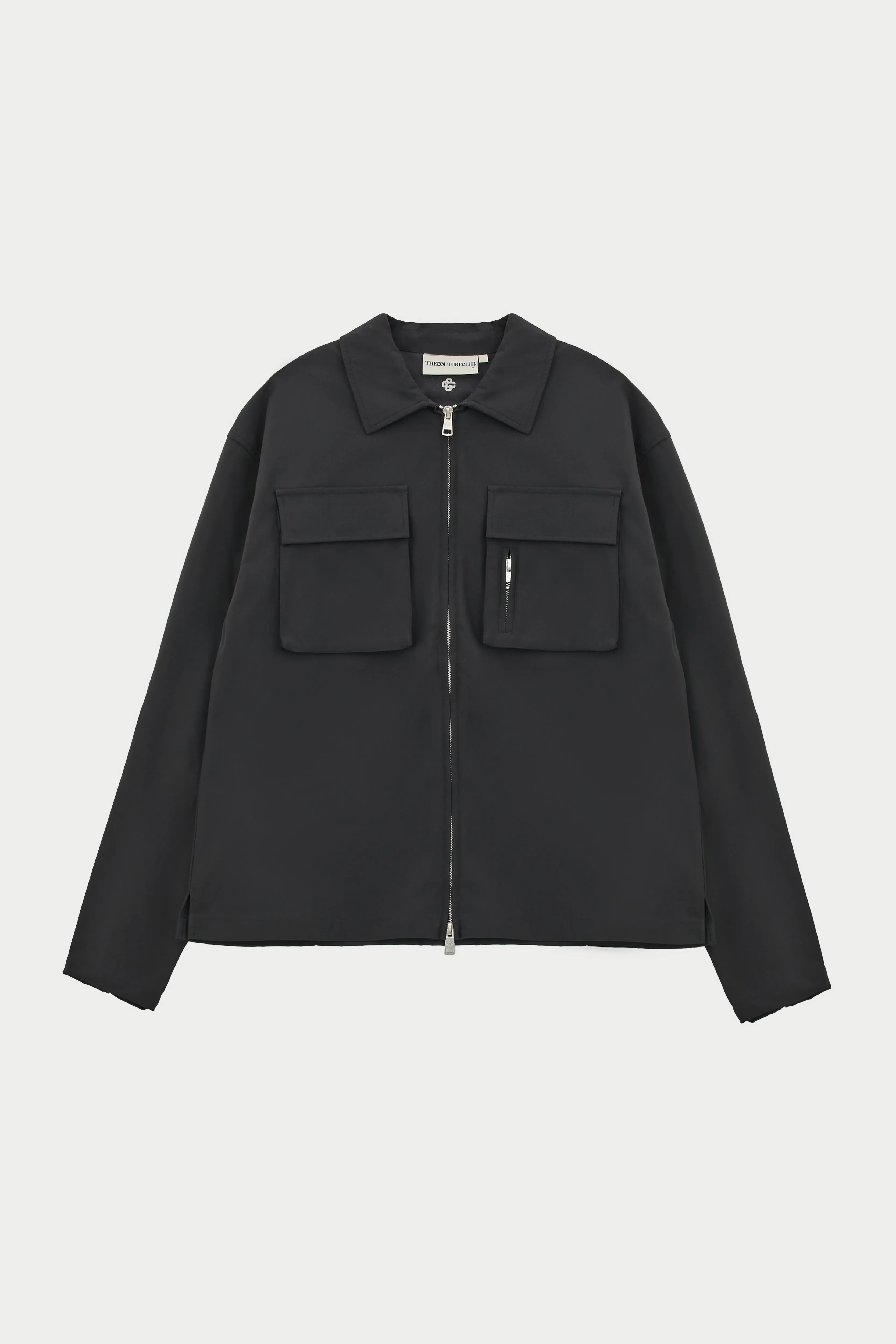 TECHNICAL LONG SLEEVE SHIRT - BLACK sold by The Couture Club