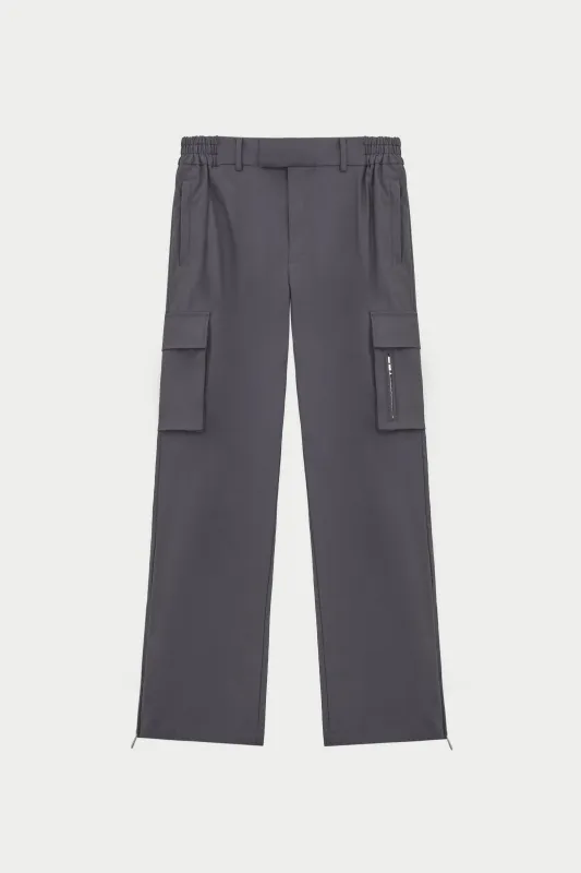 TECHNICAL CARGO TROUSER - GREY sold by The Couture Club