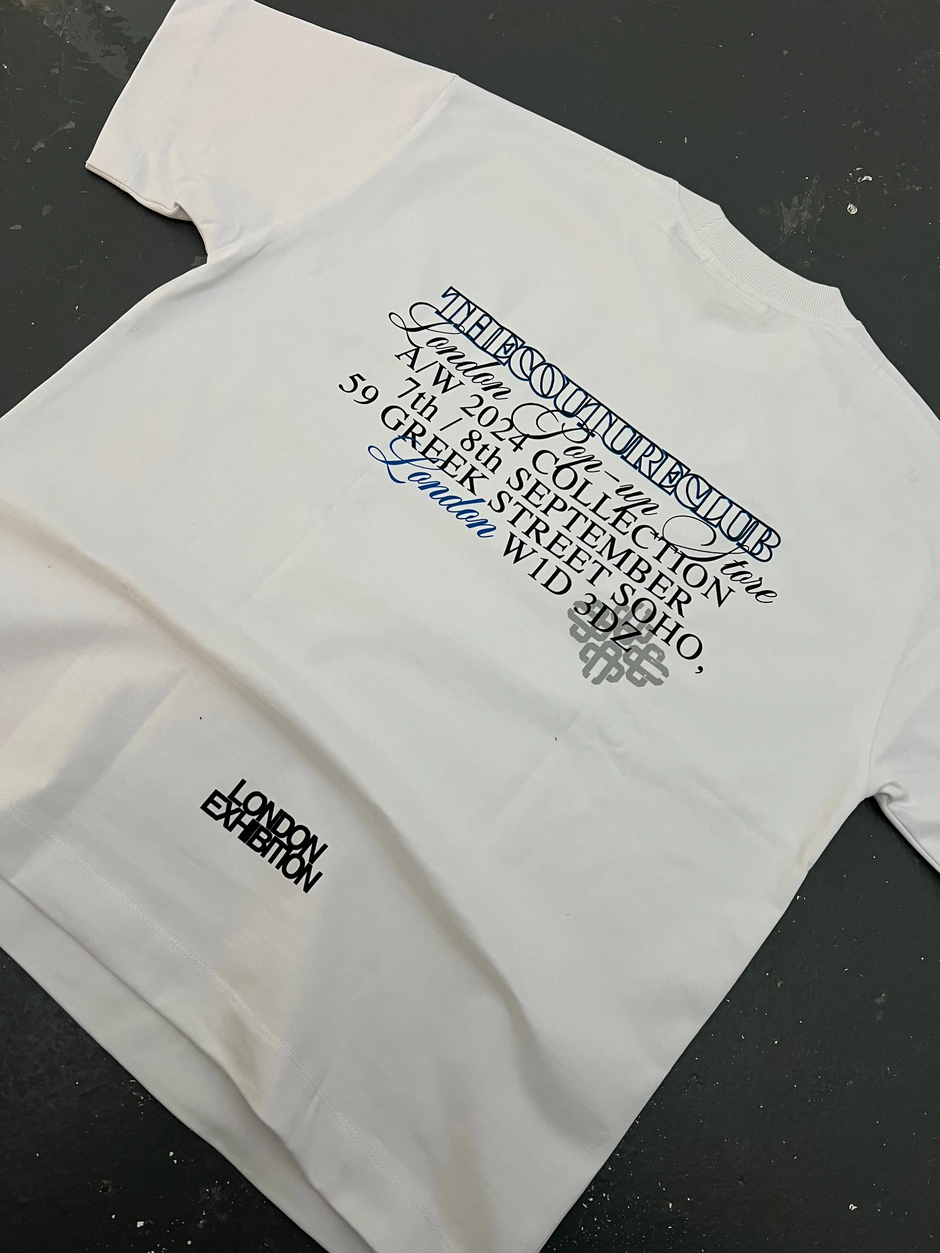 LONDON POP UP T-SHIRT - WHITE sold by The Couture Club product image thumbnail 3