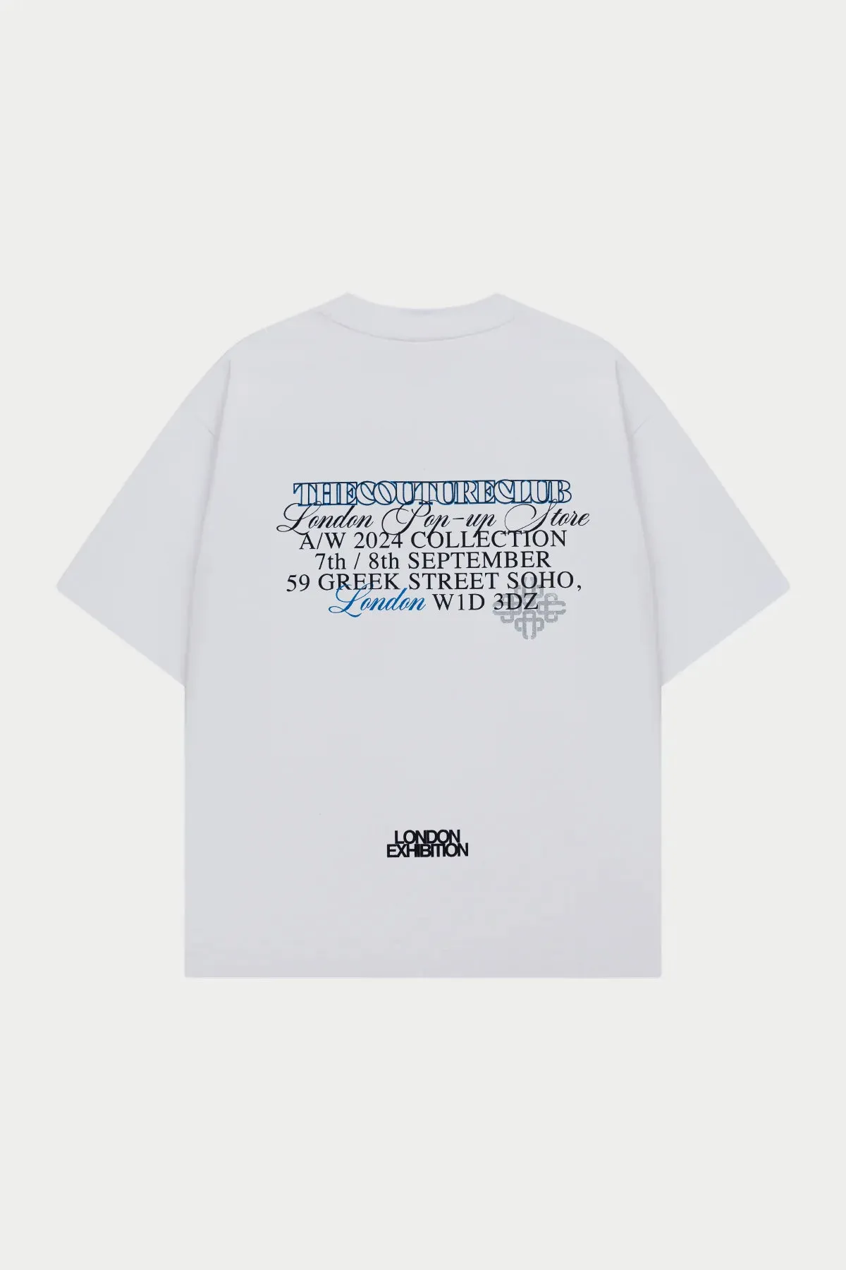 LONDON POP UP T-SHIRT - WHITE sold by The Couture Club