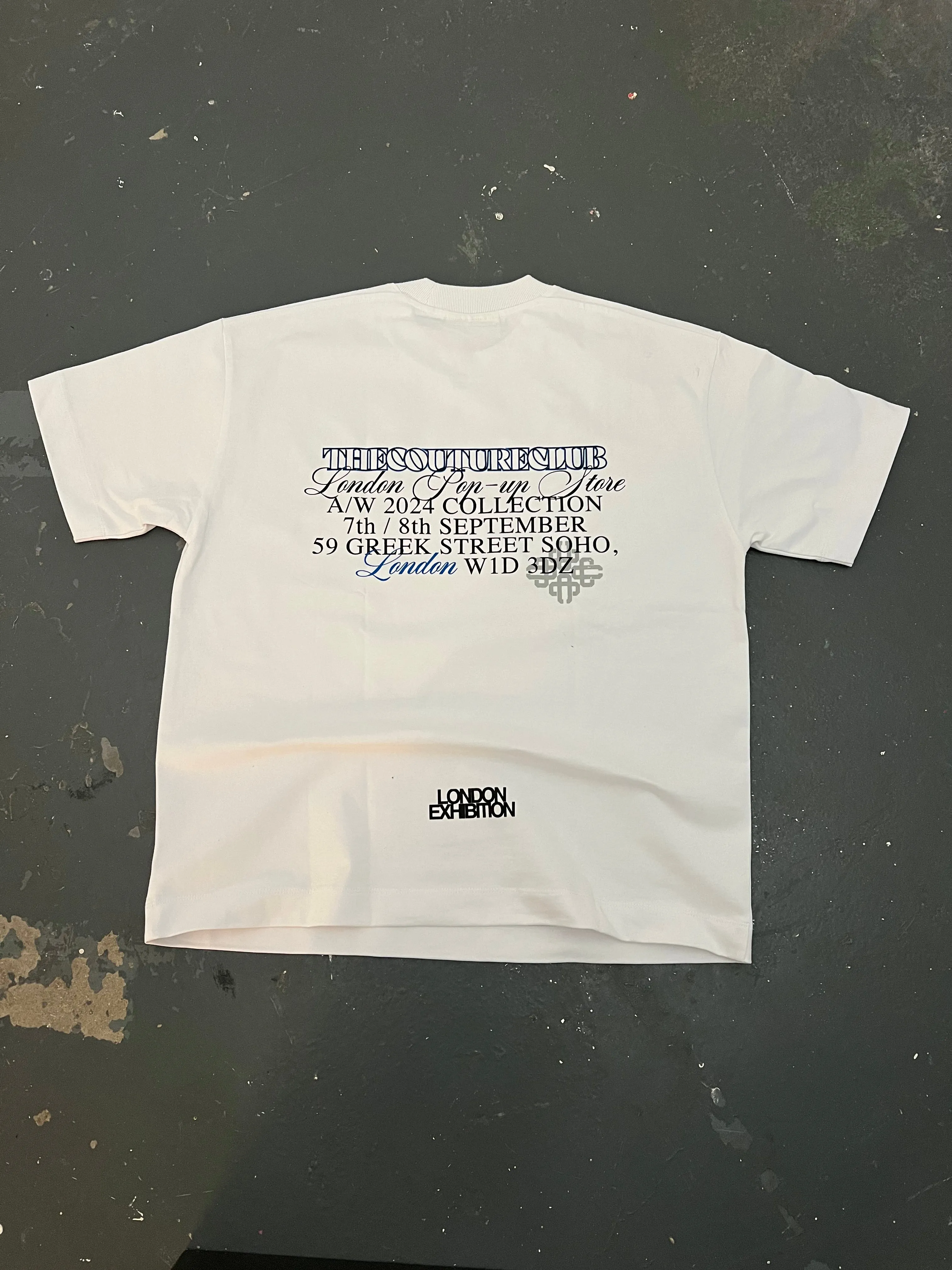 LONDON POP UP T-SHIRT - WHITE sold by The Couture Club product image thumbnail 2