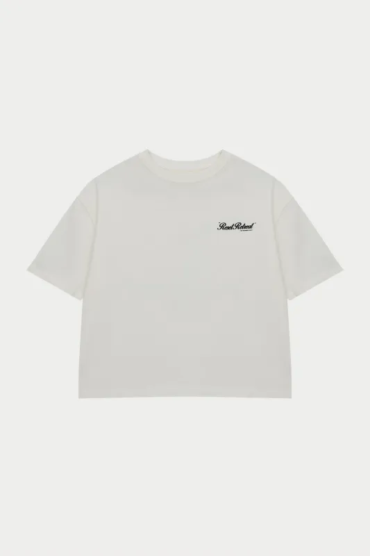 RESET RETREAT T-SHIRT - OFF WHITE sold by The Couture Club
