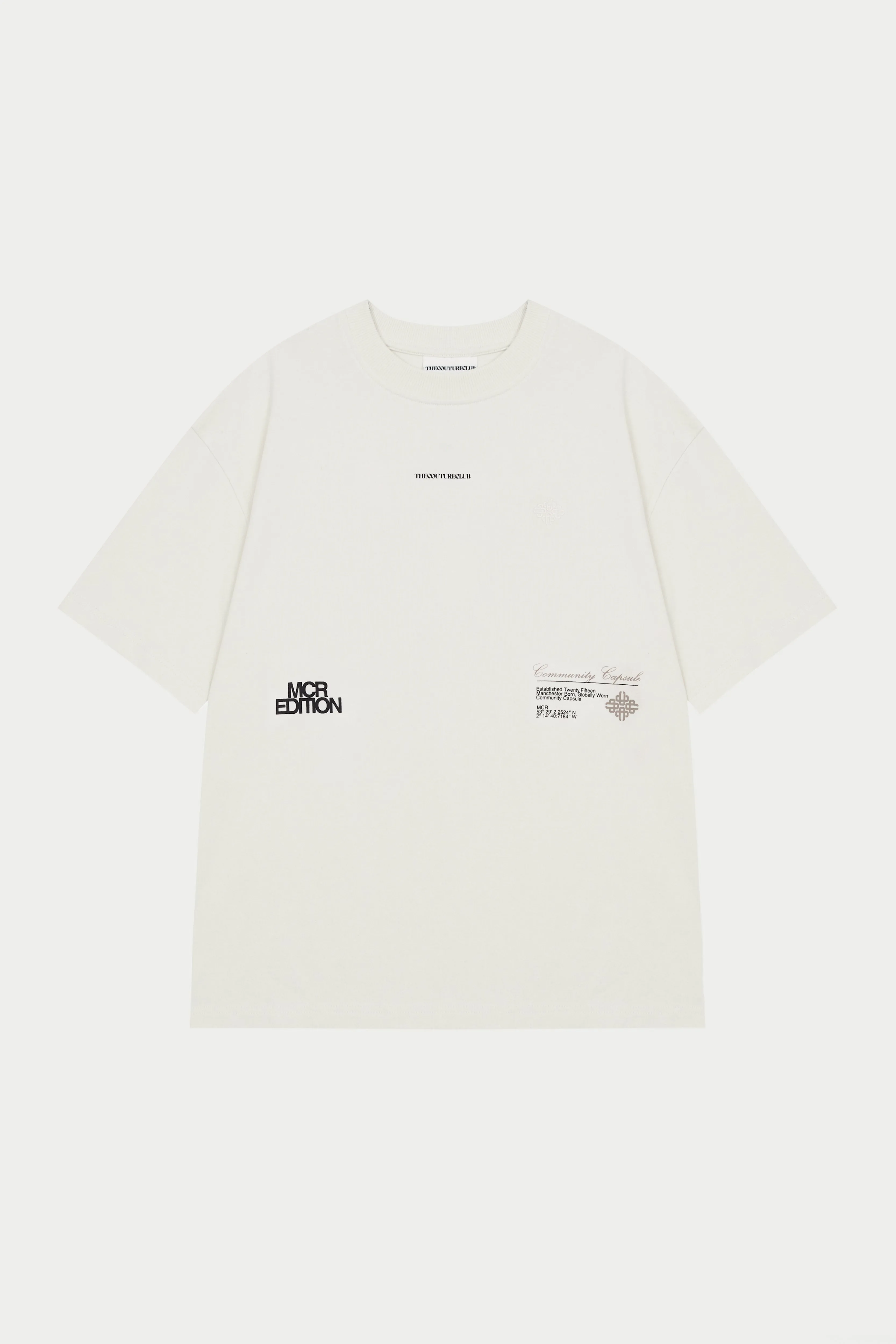 COMMUNITY CAPSULE T-SHIRT - OFF WHITE sold by The Couture Club