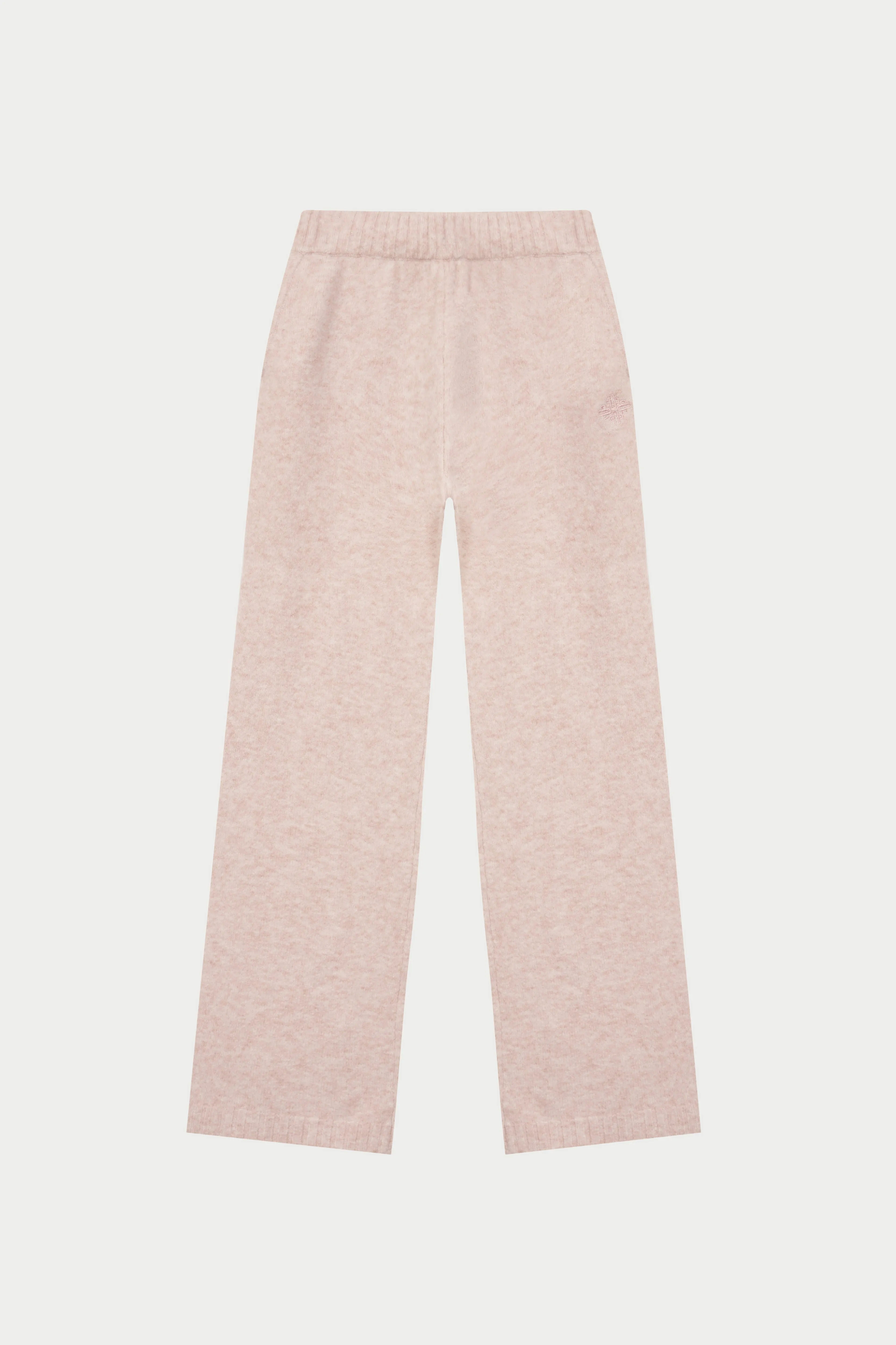 FLUFFY EMBLEM EMBROIDERED JOGGER - PINK sold by The Couture Club product image thumbnail 2