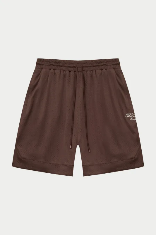 AIRTEX SHORTS - BROWN made by The Couture Club