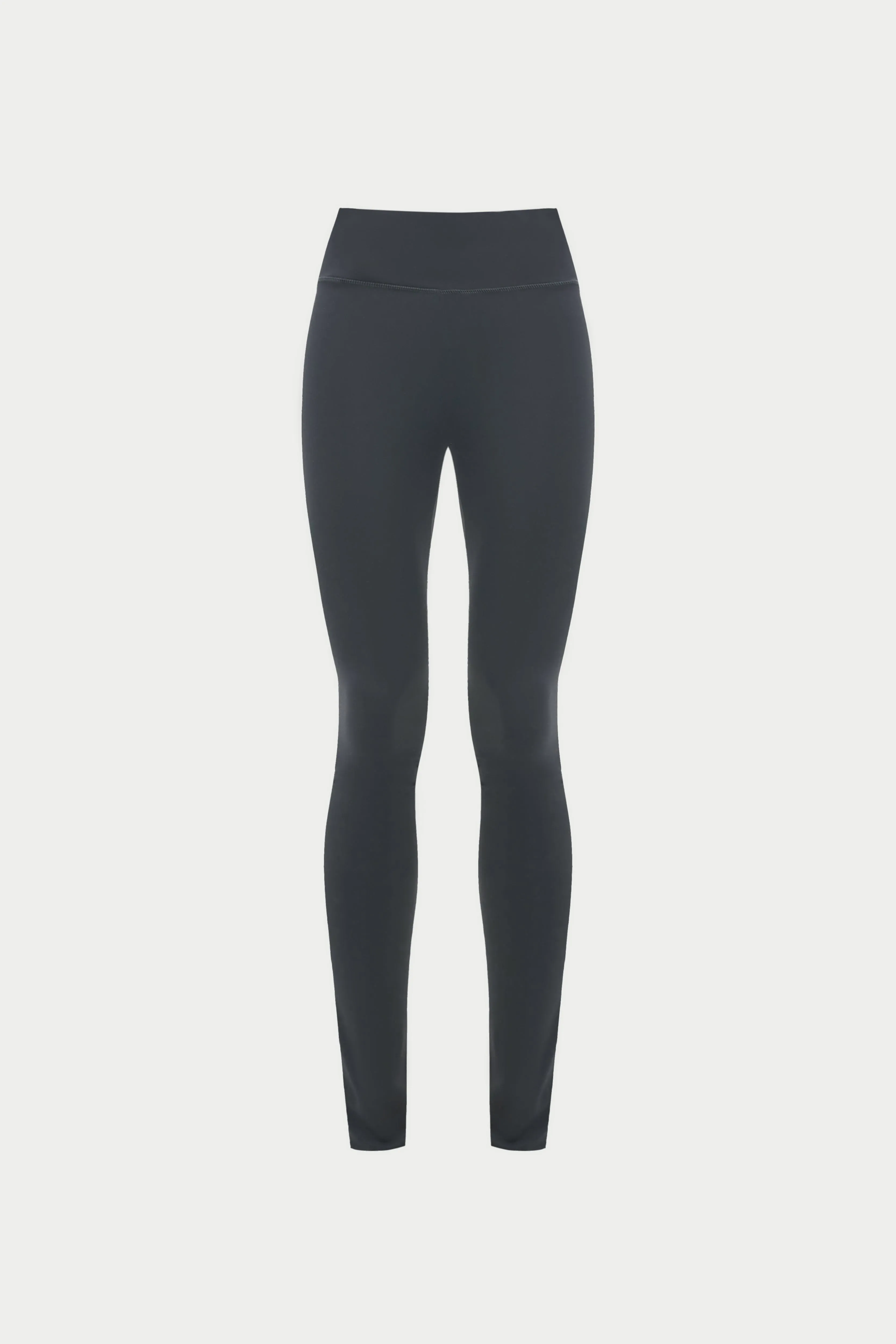 SCULPTING STRETCH EMBLEM LEGGINGS - MIDNIGHTGREY sold by The Couture Club