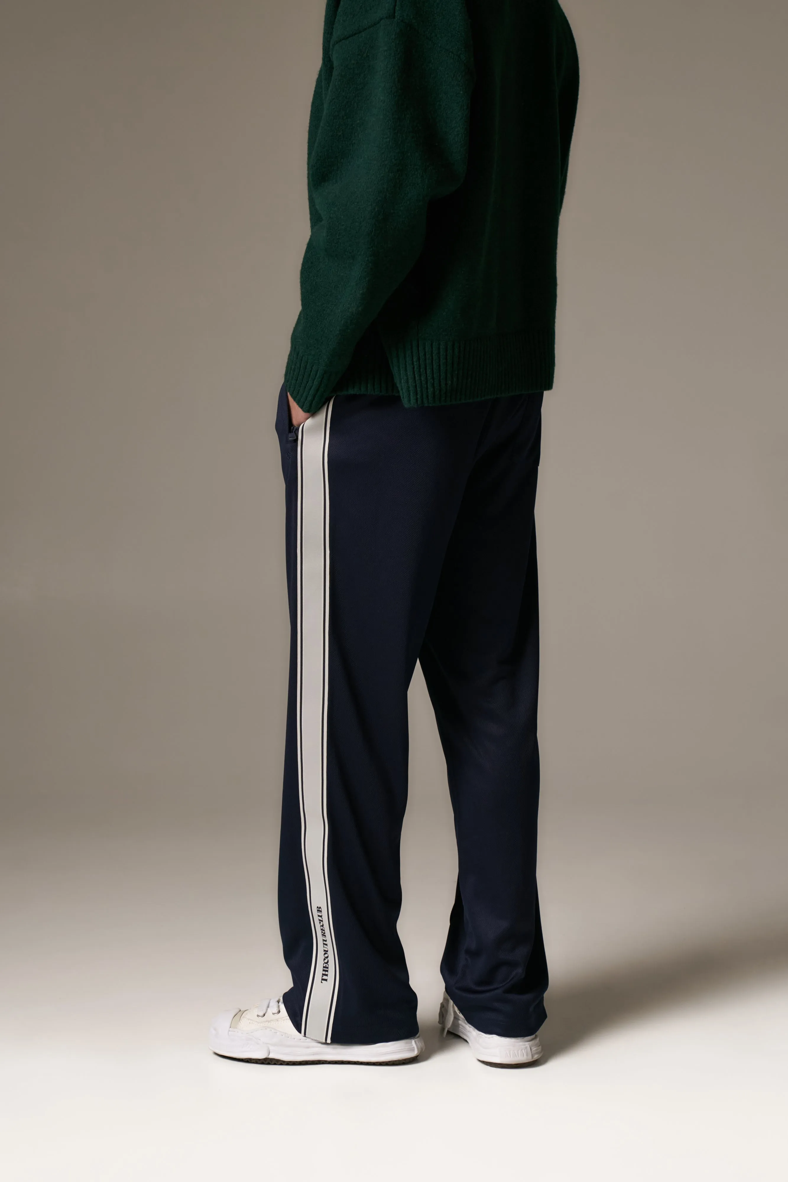 TAPE MESH JOGGER - NAVY sold by The Couture Club product image thumbnail 4