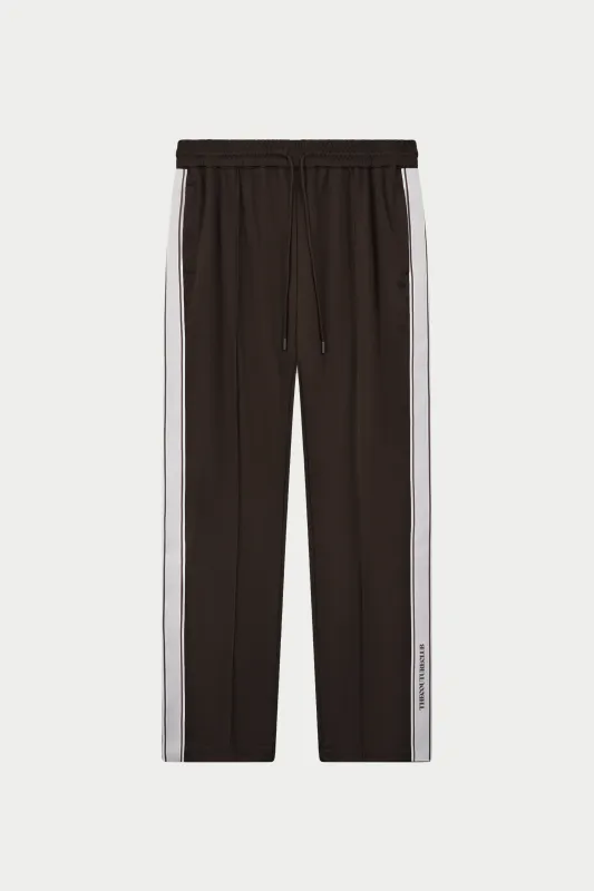 TAPE MESH JOGGER - BROWN sold by The Couture Club
