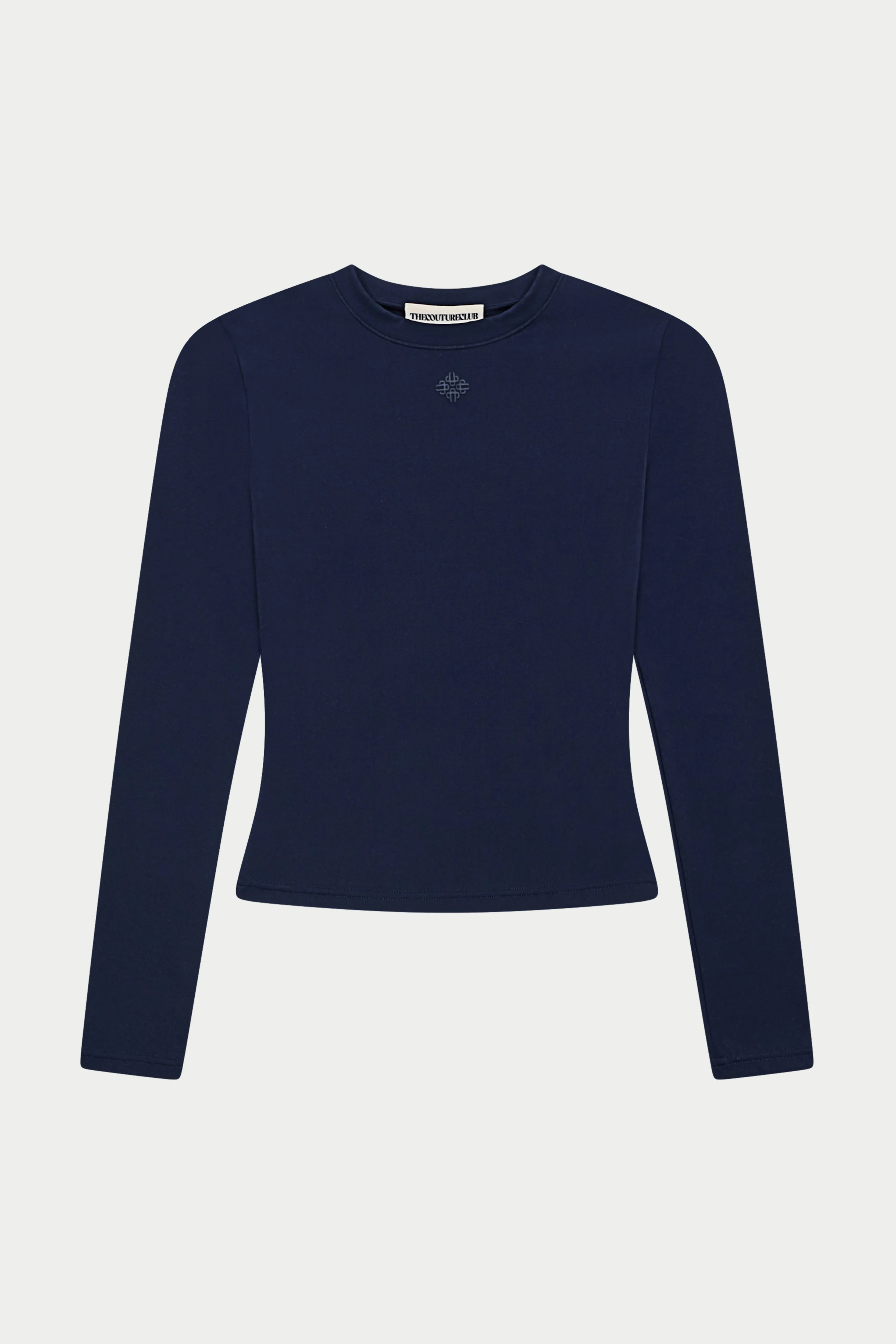 SCULPTING STRETCH LONG SLEEVE TOP - DARK NAVY sold by The Couture Club