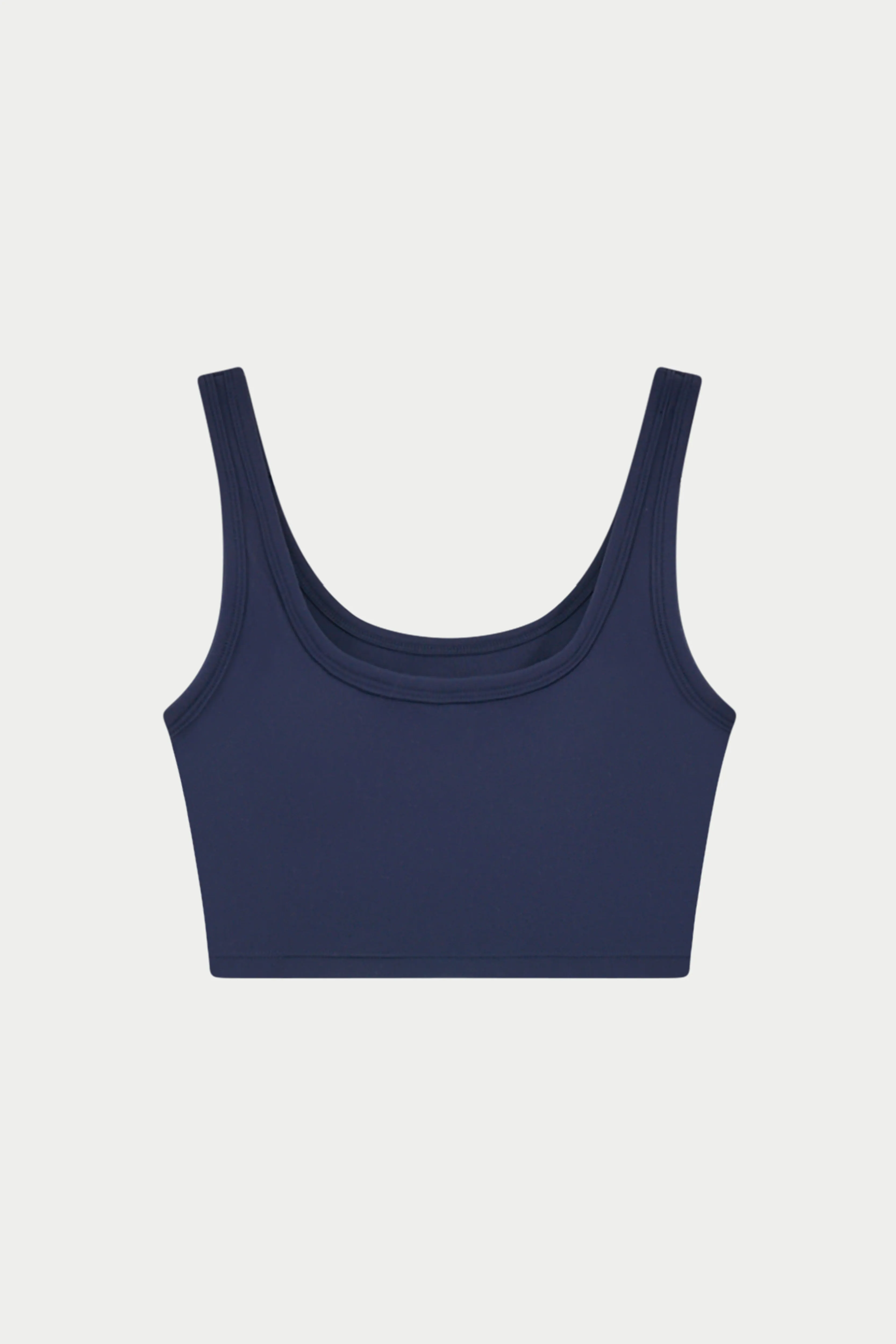 SCULPTING STRETCH EMBLEM SPORTS BRA - DARK NAVY sold by The Couture Club