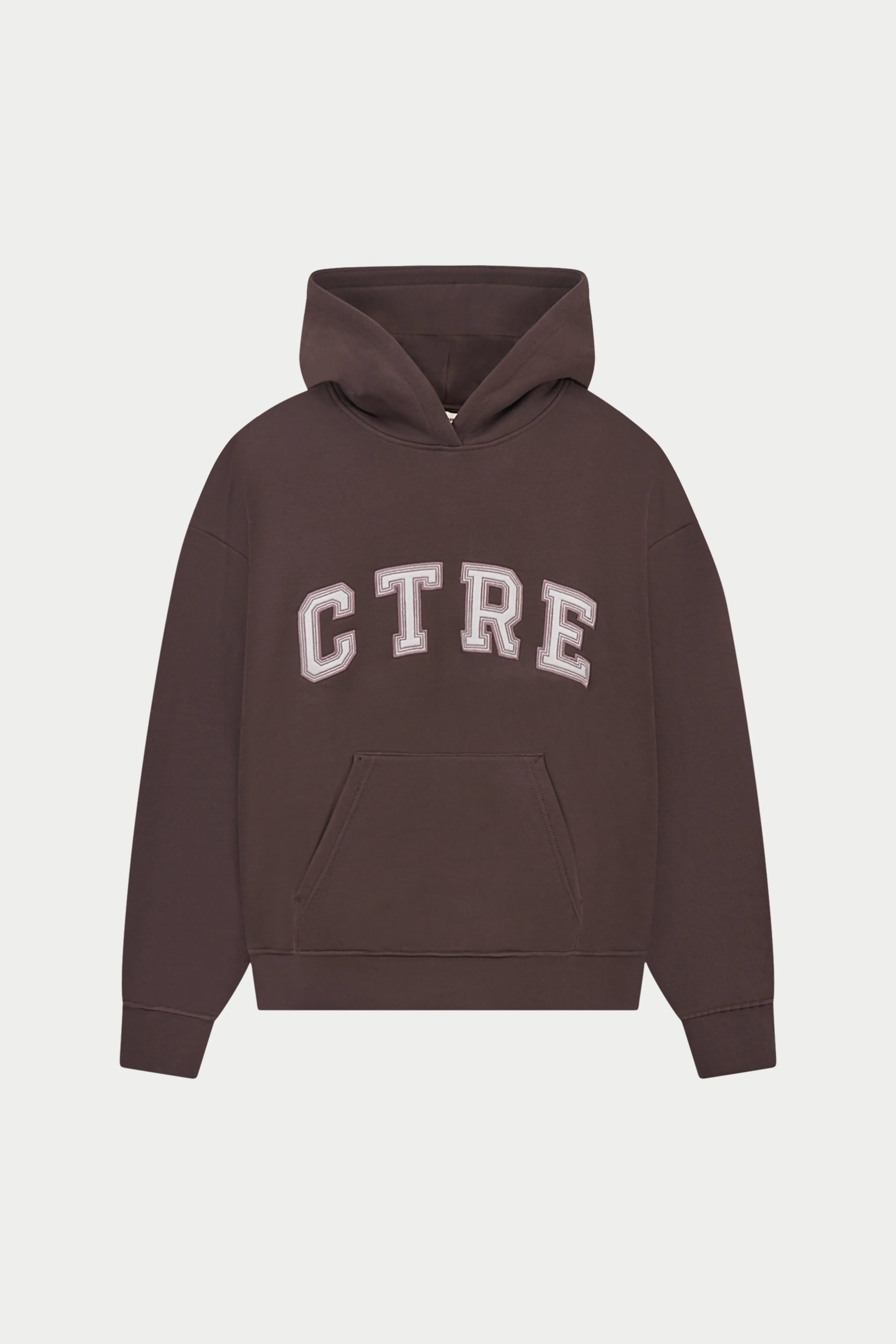 CTRE RELAXED HOODIE - BROWN sold by The Couture Club