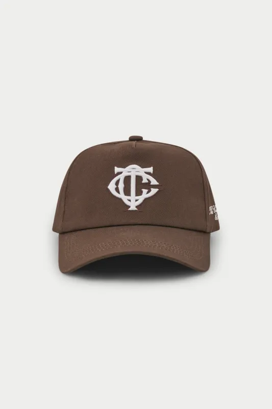 MONOGRAM CAP - BROWN sold by The Couture Club