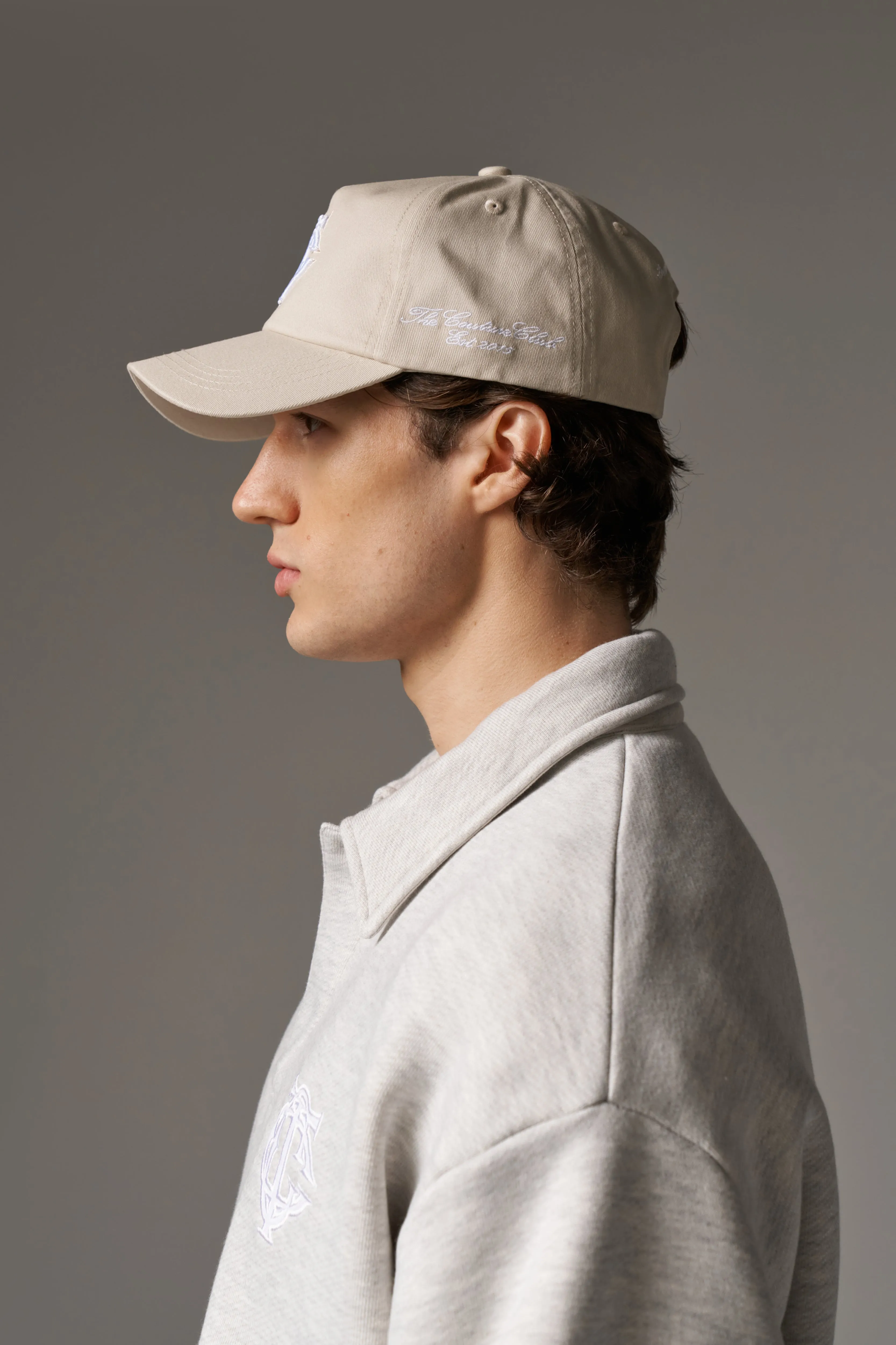 MONOGRAM CAP - BEIGE sold by The Couture Club product image thumbnail 4