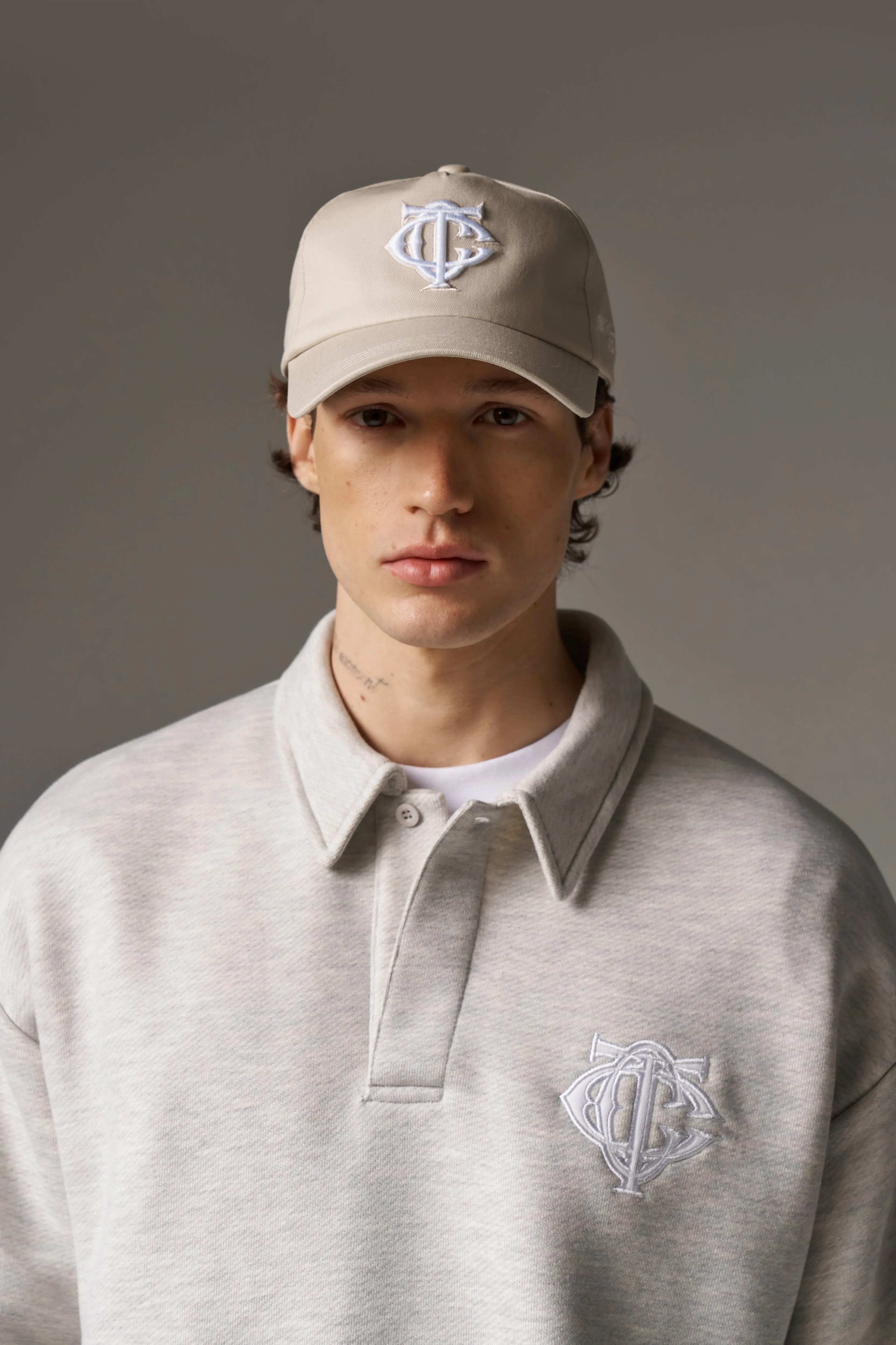 MONOGRAM CAP - BEIGE sold by The Couture Club product image thumbnail 2